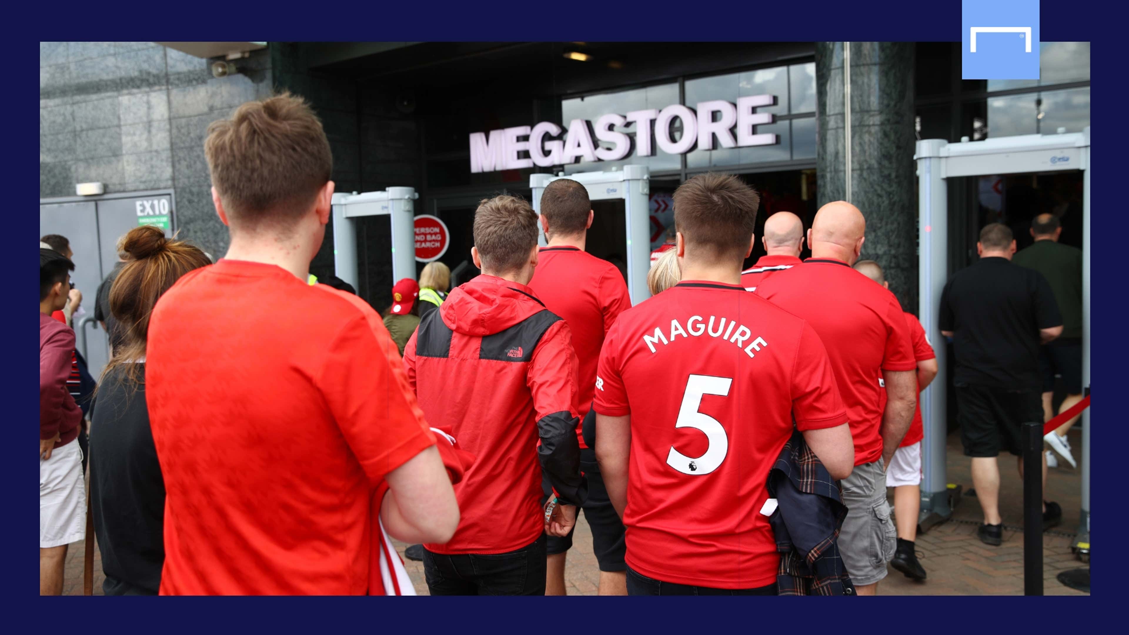 Manchester United Megastore GFX