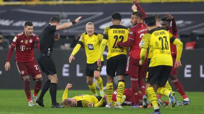 Dortmund Bayern referee 2021