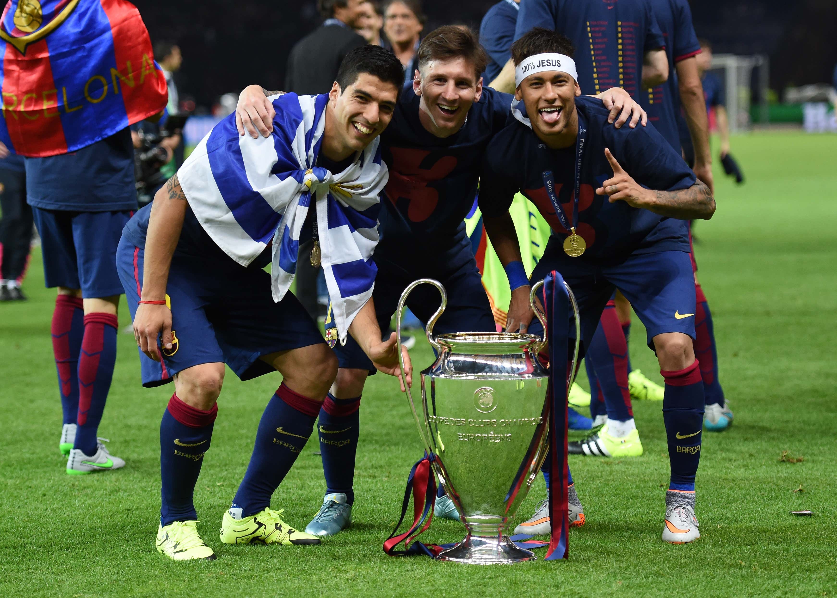 Lionel Messi, Neymar, Luis Suarez Barcelona