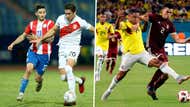 Perú vs. Paraguay / Colombia vs. Venezuela