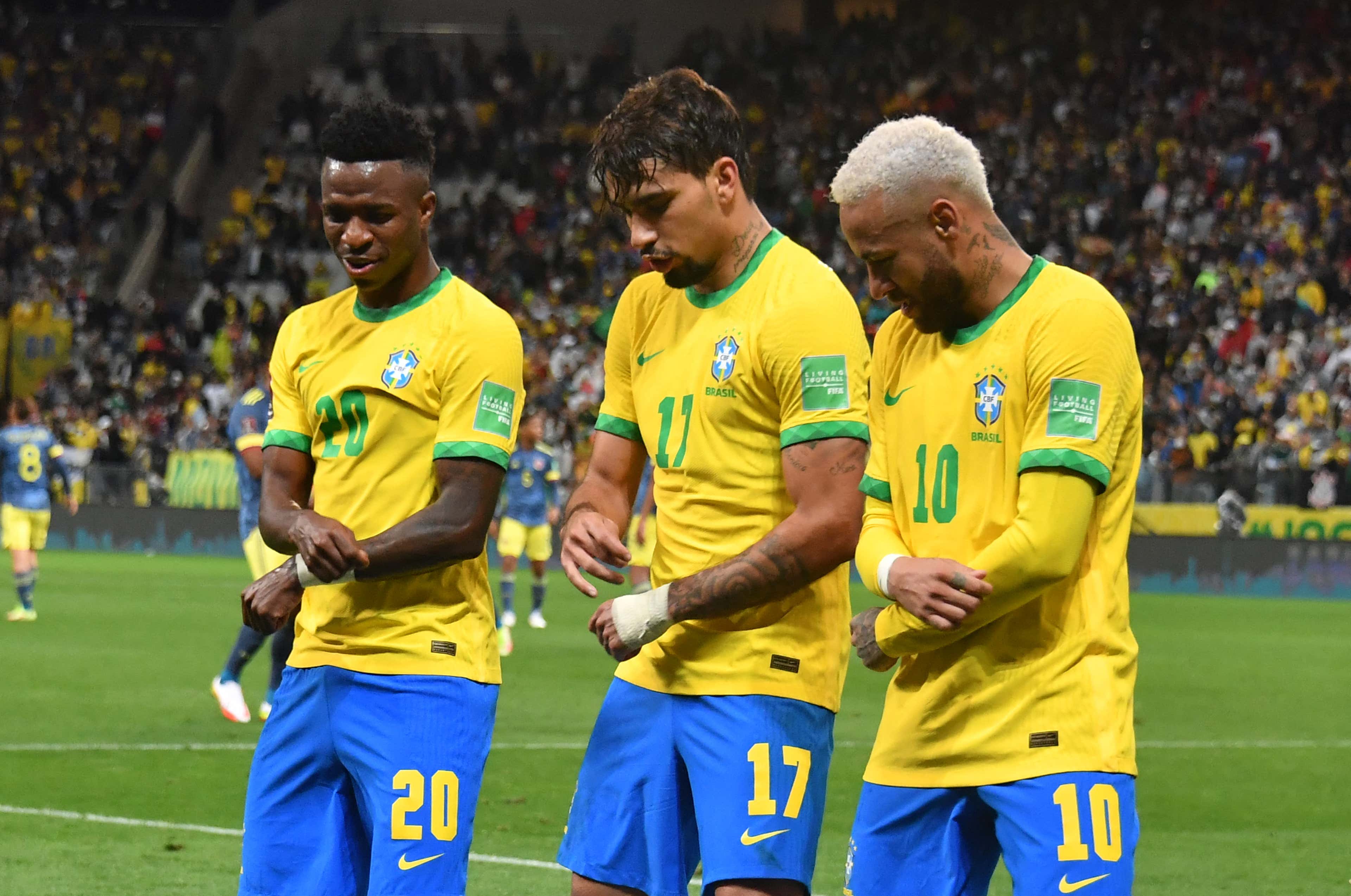 What are the nicknames of the Brazil national team?