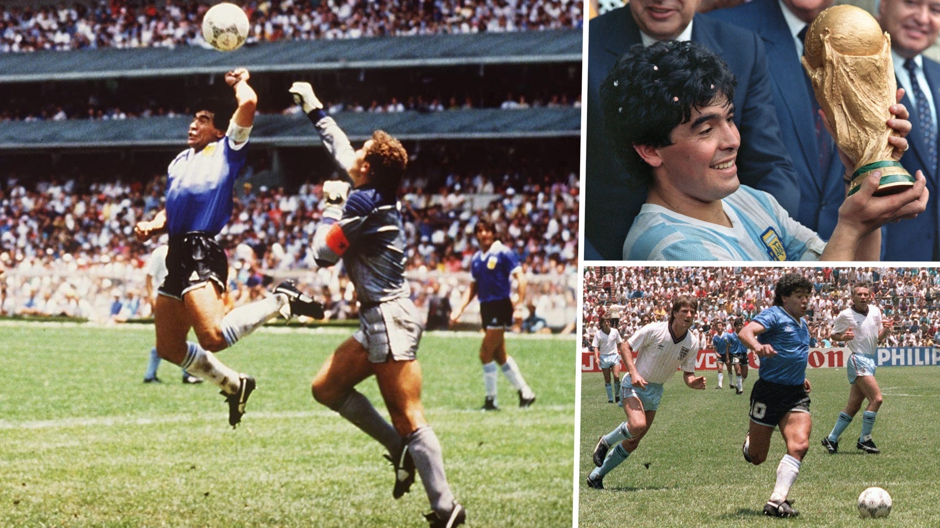 Diego Maradona Argentina 1986 World Cup GFX
