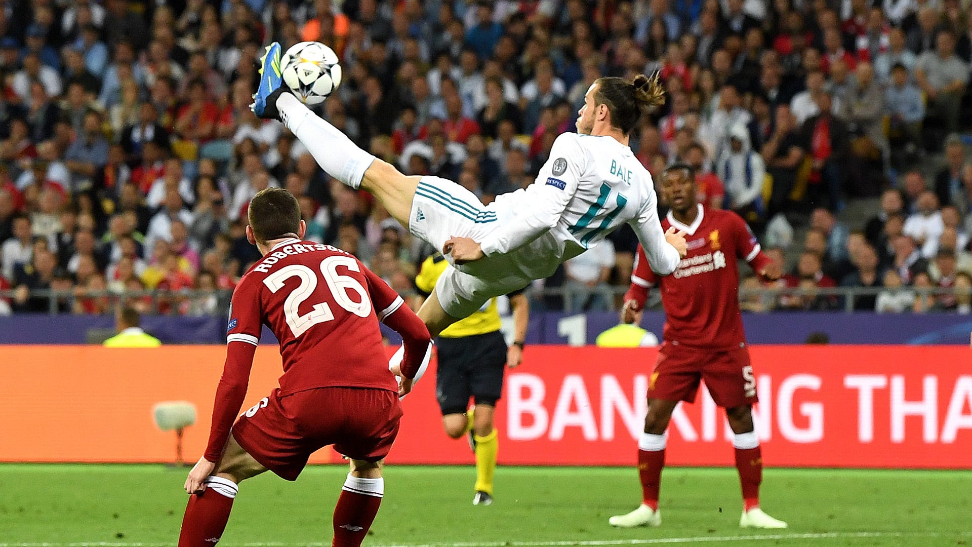 Gareth Bale overhead kick Real Madrid Liverpool Champions League final 260518
