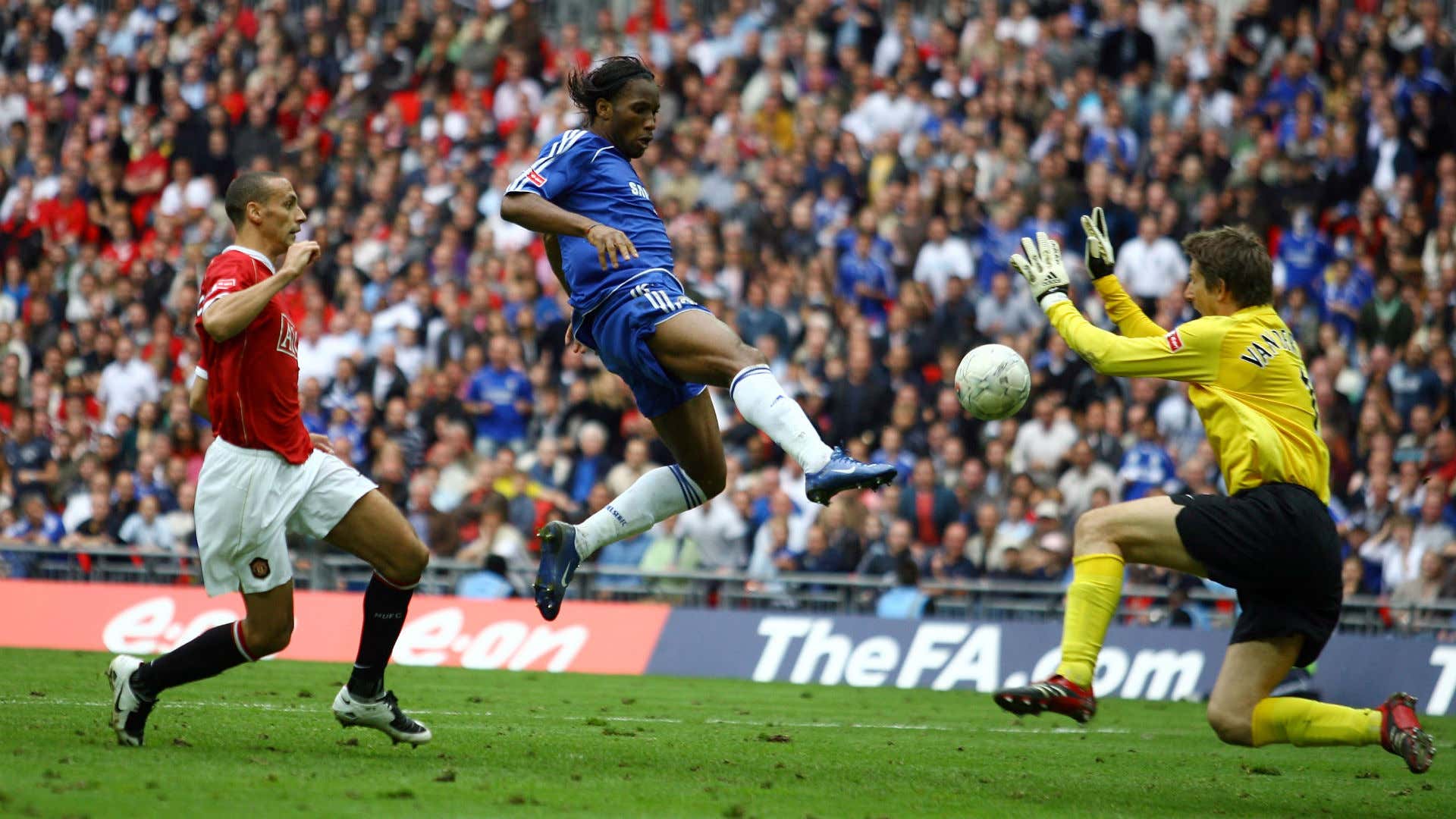 Manchester United Chelsea FA Cup 2007 Didier Drogba