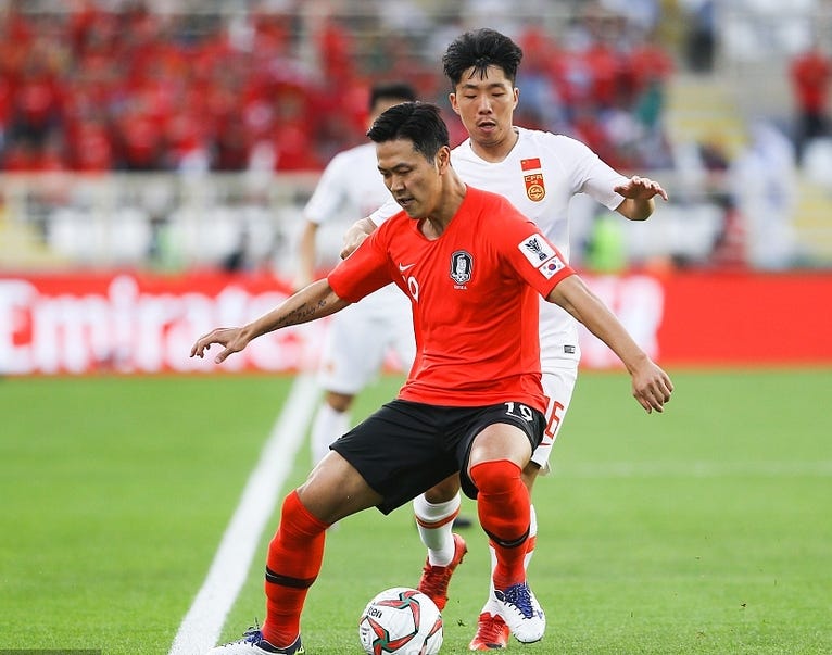 China vs South Korea Asian Cup