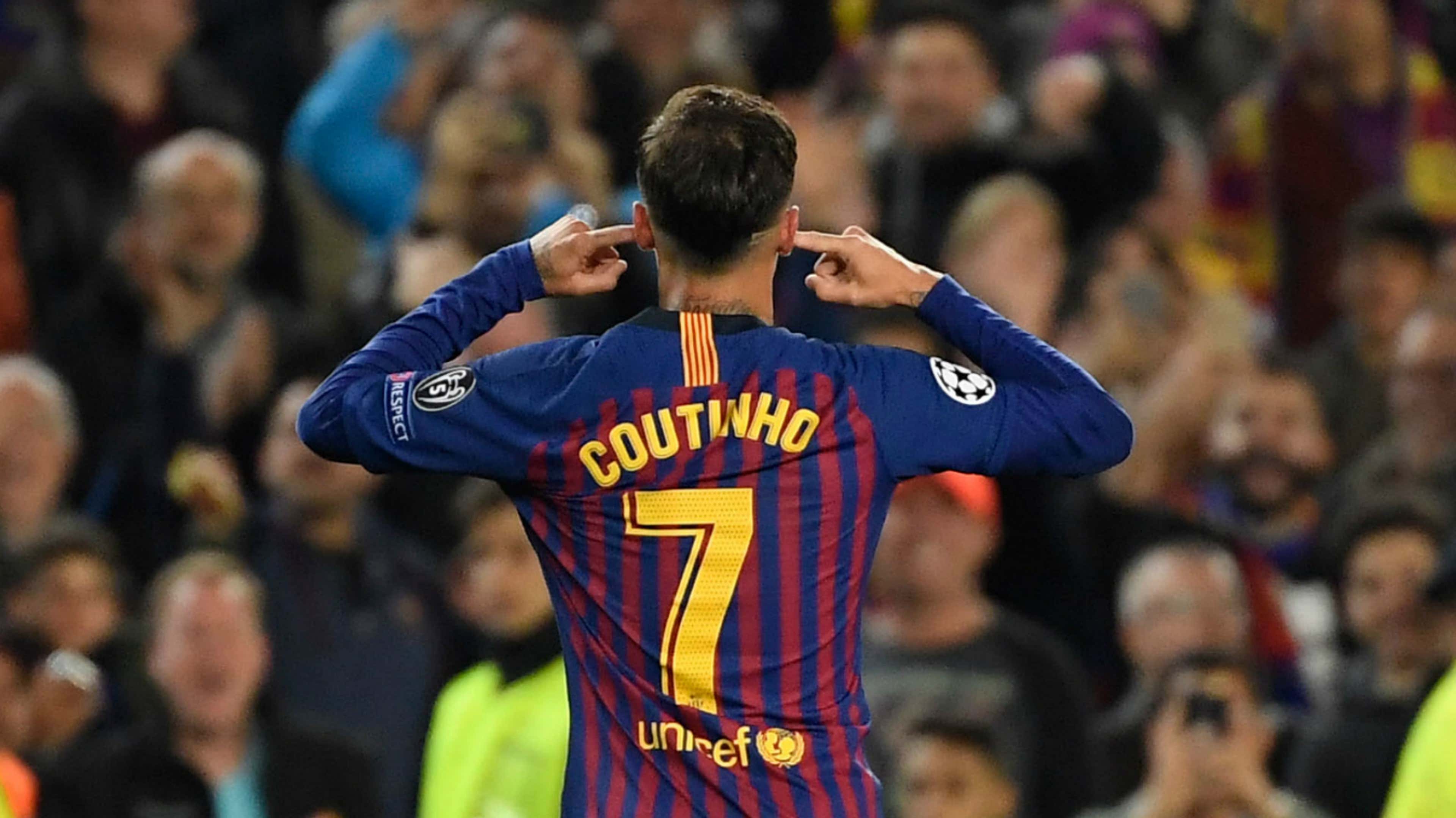 Philippe Coutinho Barcelona Manchester United