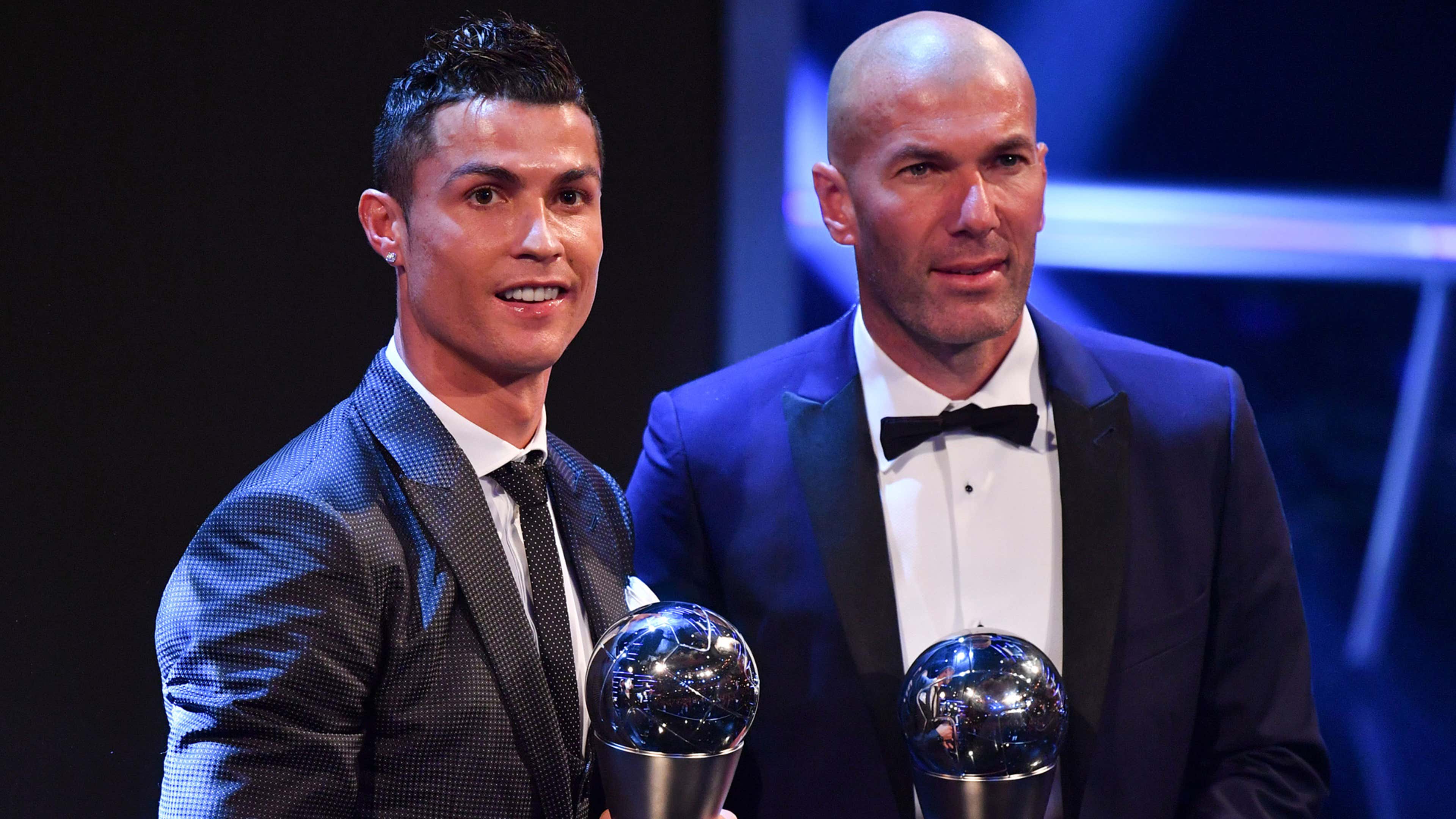 FIFA The Best 2017 Ronaldo Zidane