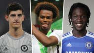Chelsea teens Courtois Chukwuemeka Lukaku