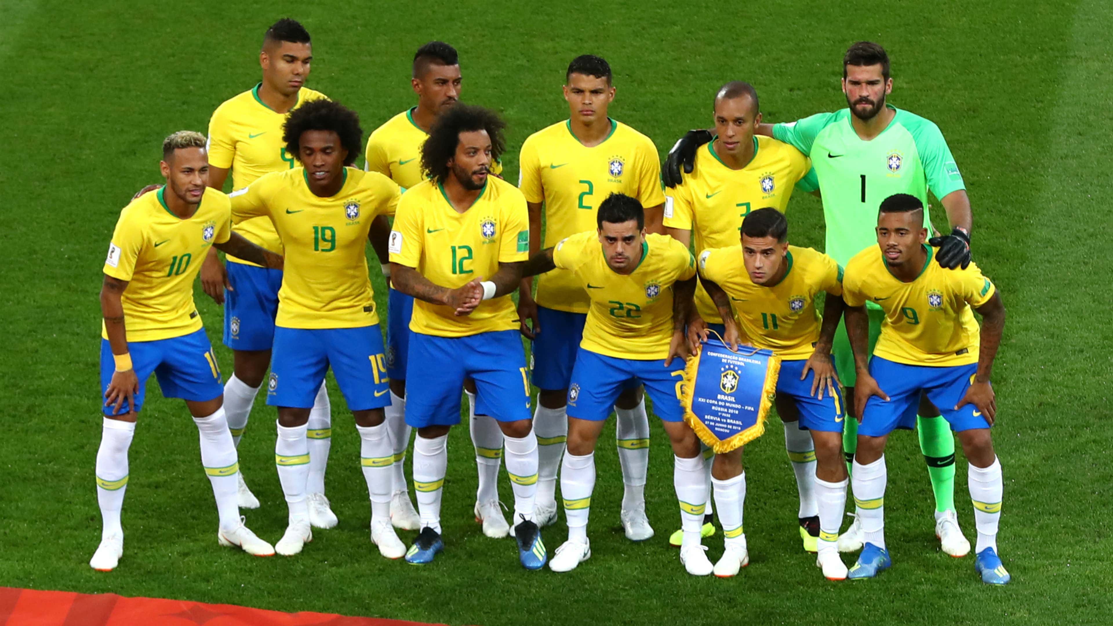 Brasil da Copa do Mundo da Rússia 2018
