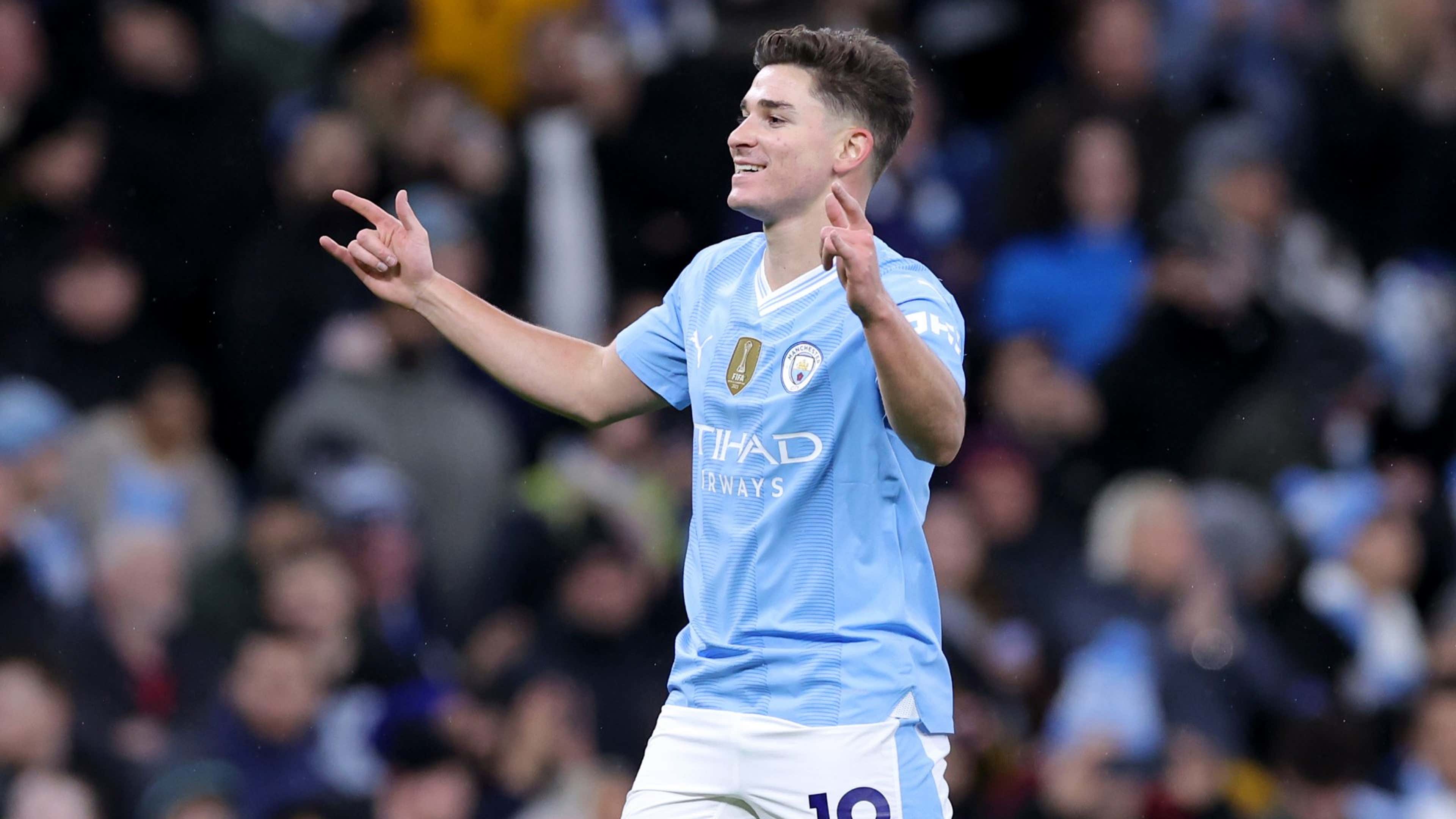 Man City player ratings vs Burnley: Two-goal birthday boy Julian Alvarez benefits from Kevin De Bruyne's genius as he proves his point to Pep Guardiola | Goal.com