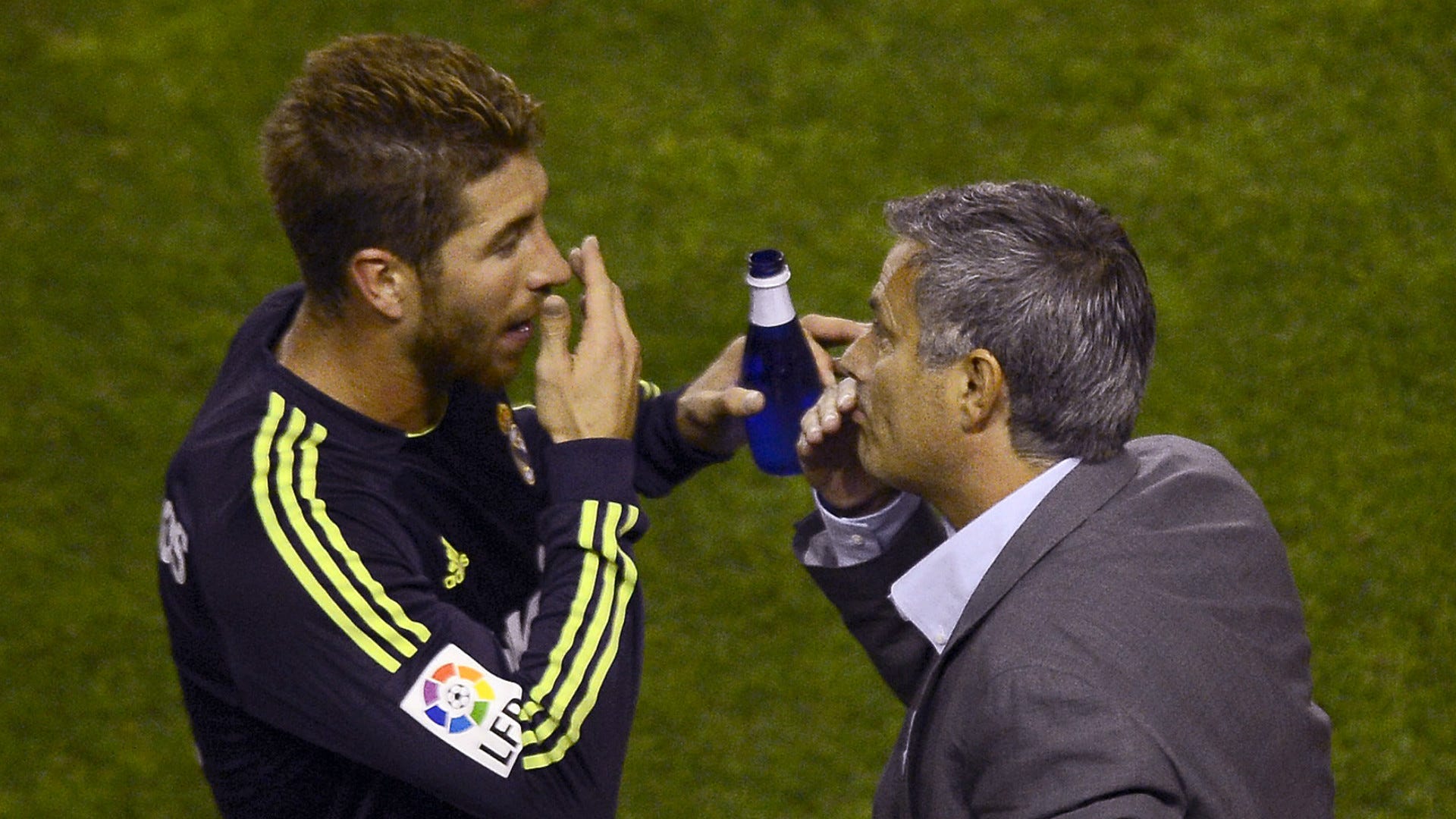Sergio Ramos Jose Mourinho Real Madrid 2012-13
