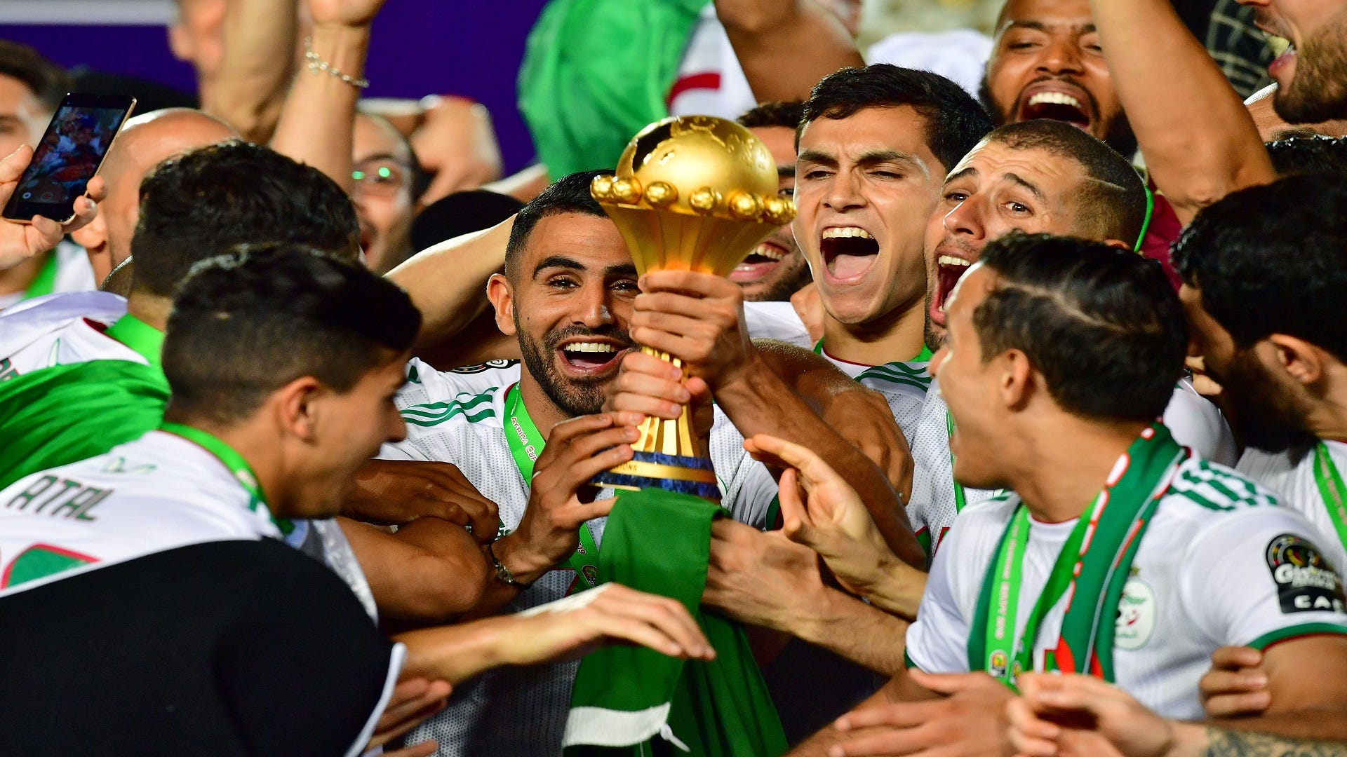 الجزائر بطل أفريقيا 2019