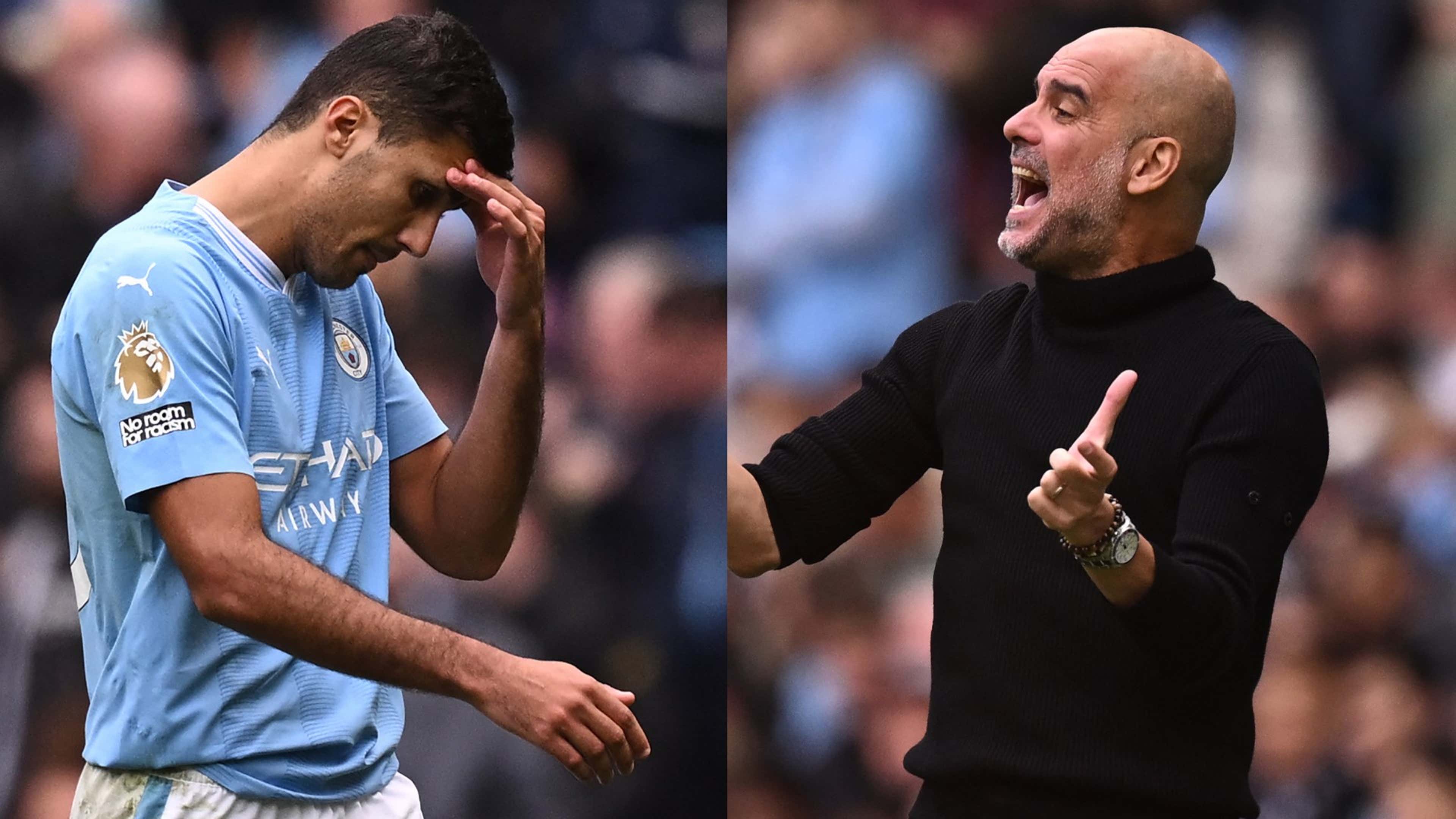 Control yourself!' - Angry Pep Guardiola fires Rodri warning after crazy  red card in Man City's win over Nottingham Forest | Goal.com