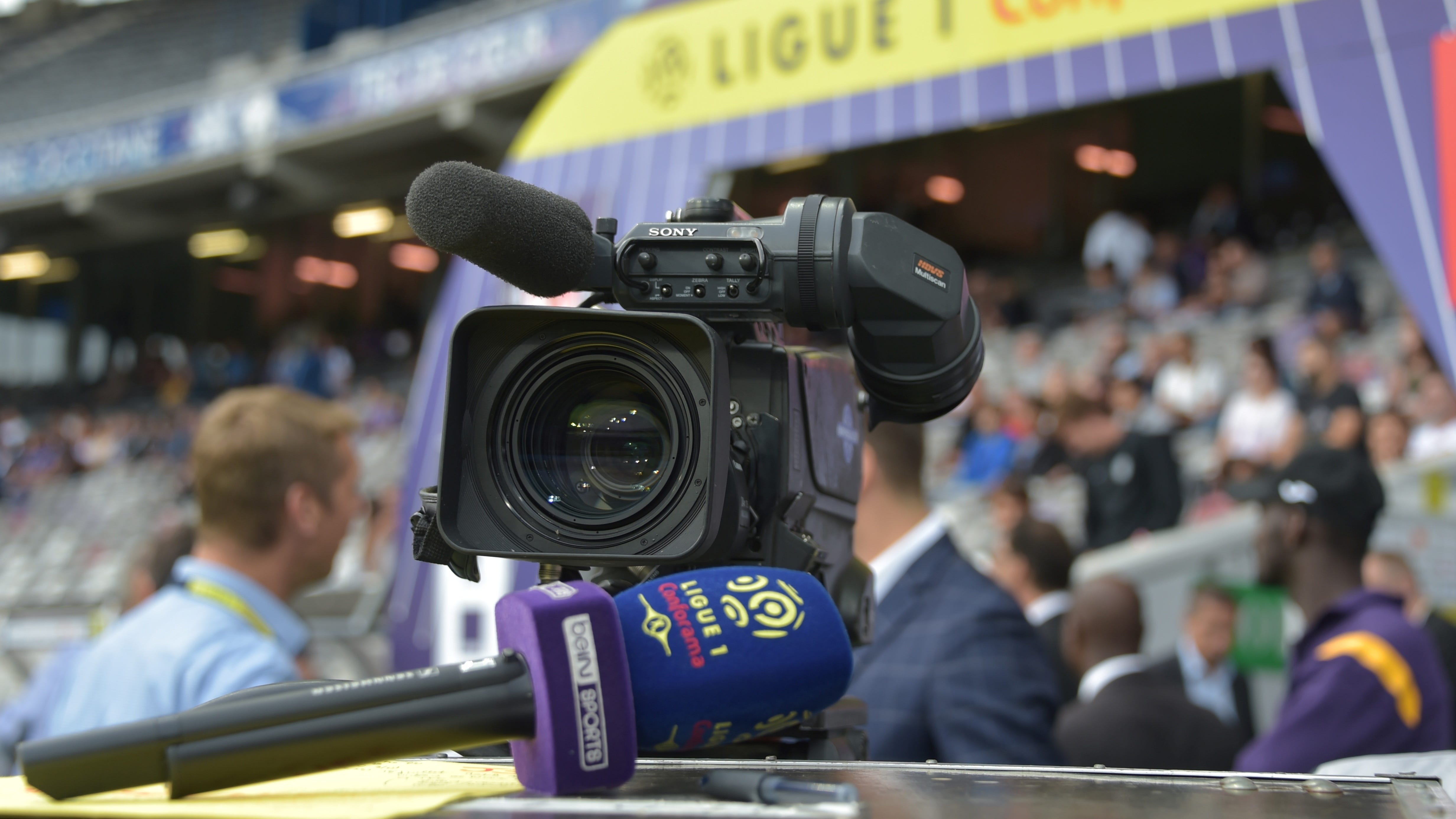 Ligue 1 TV camera microphone