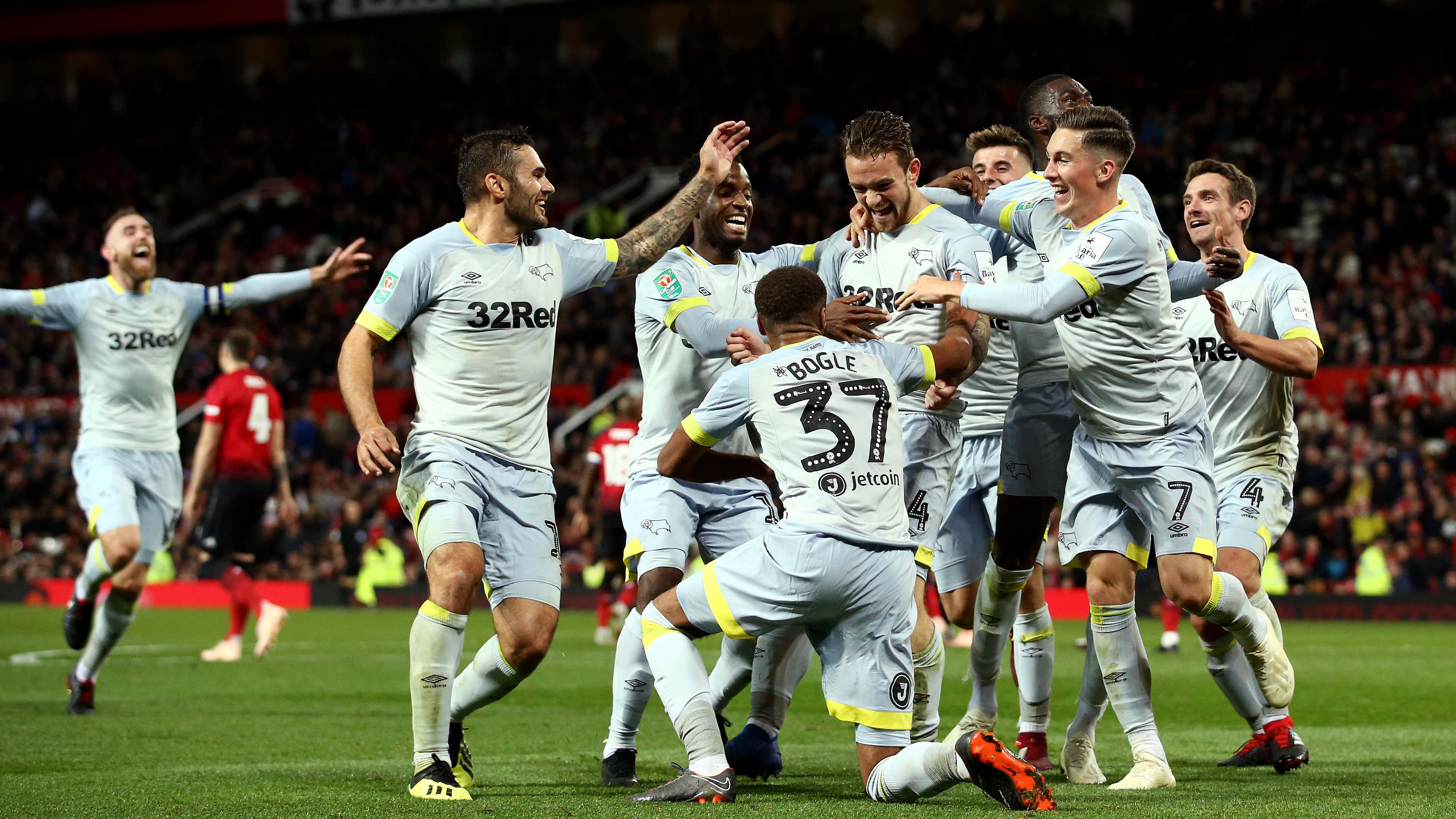 Manchester United Derby County Carabao Cup 25092018