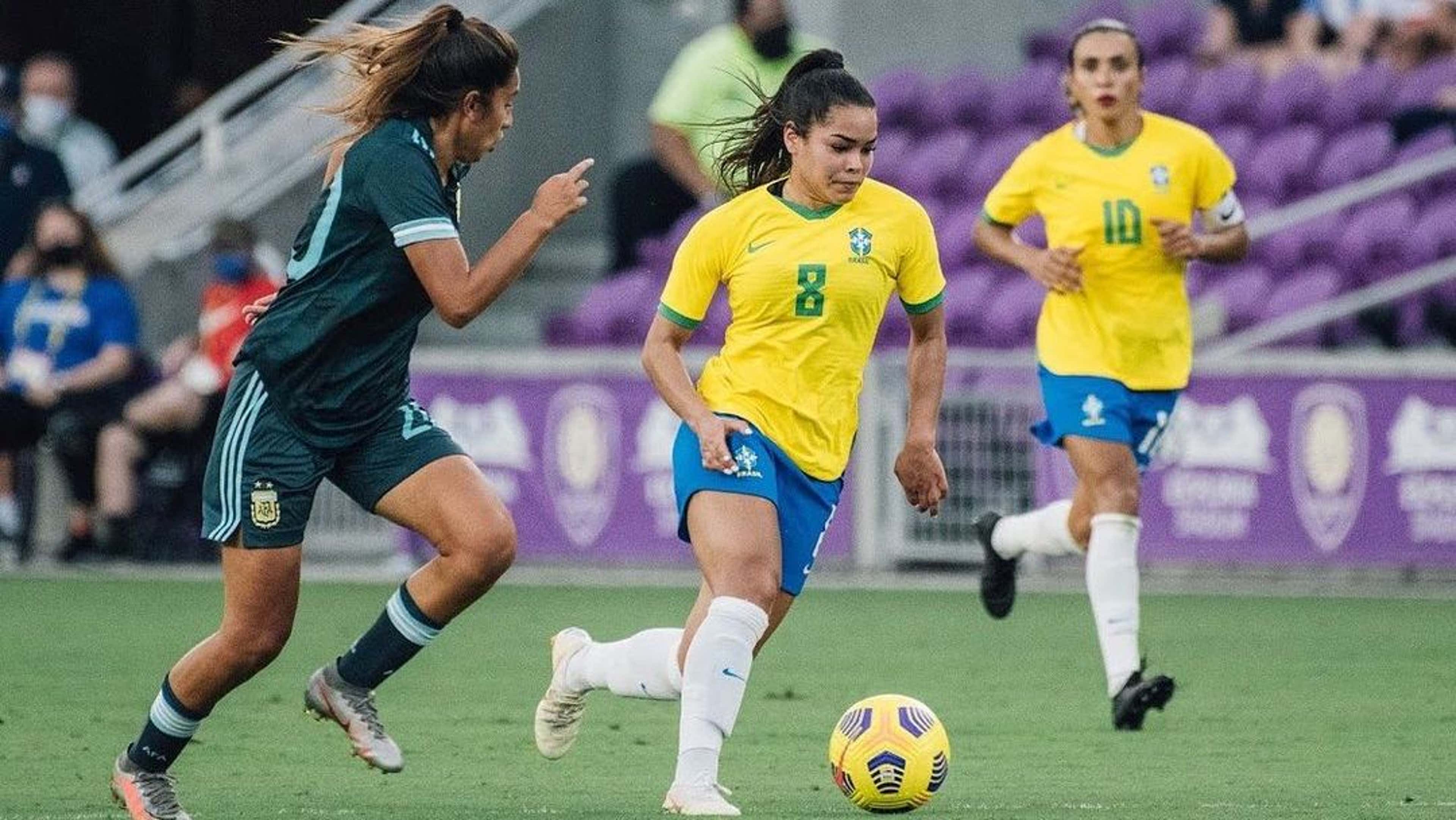 Ivana Fuso - Brasil 4 x 1 Argentina - SheBelieves Cup 2021