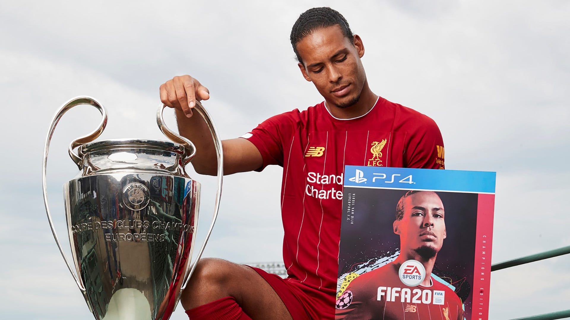 Virgil van Dijk FIFA 20 Cover