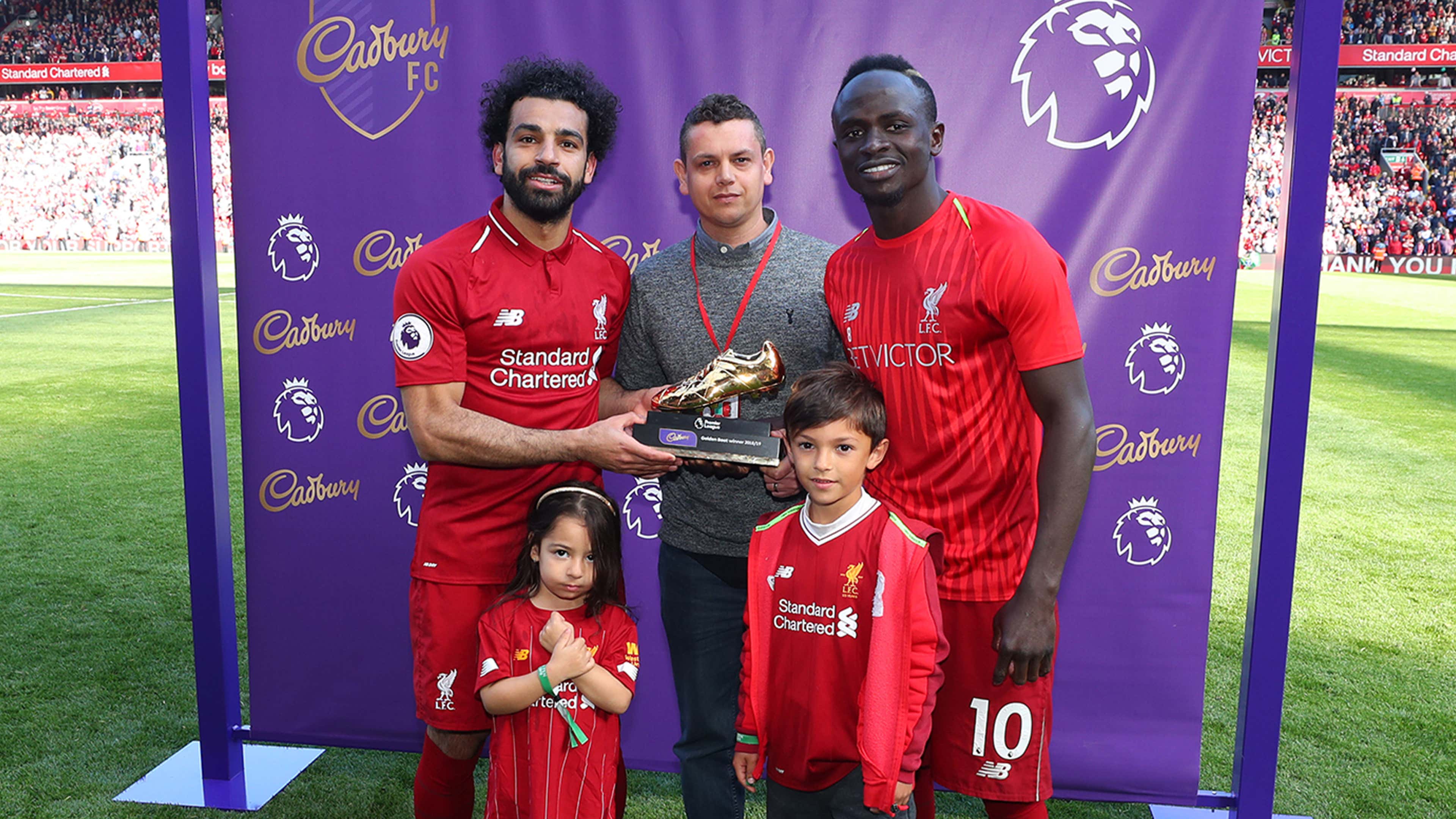 Mohamed Salah Sadio Mane Premier League Golden Boot 2018-19