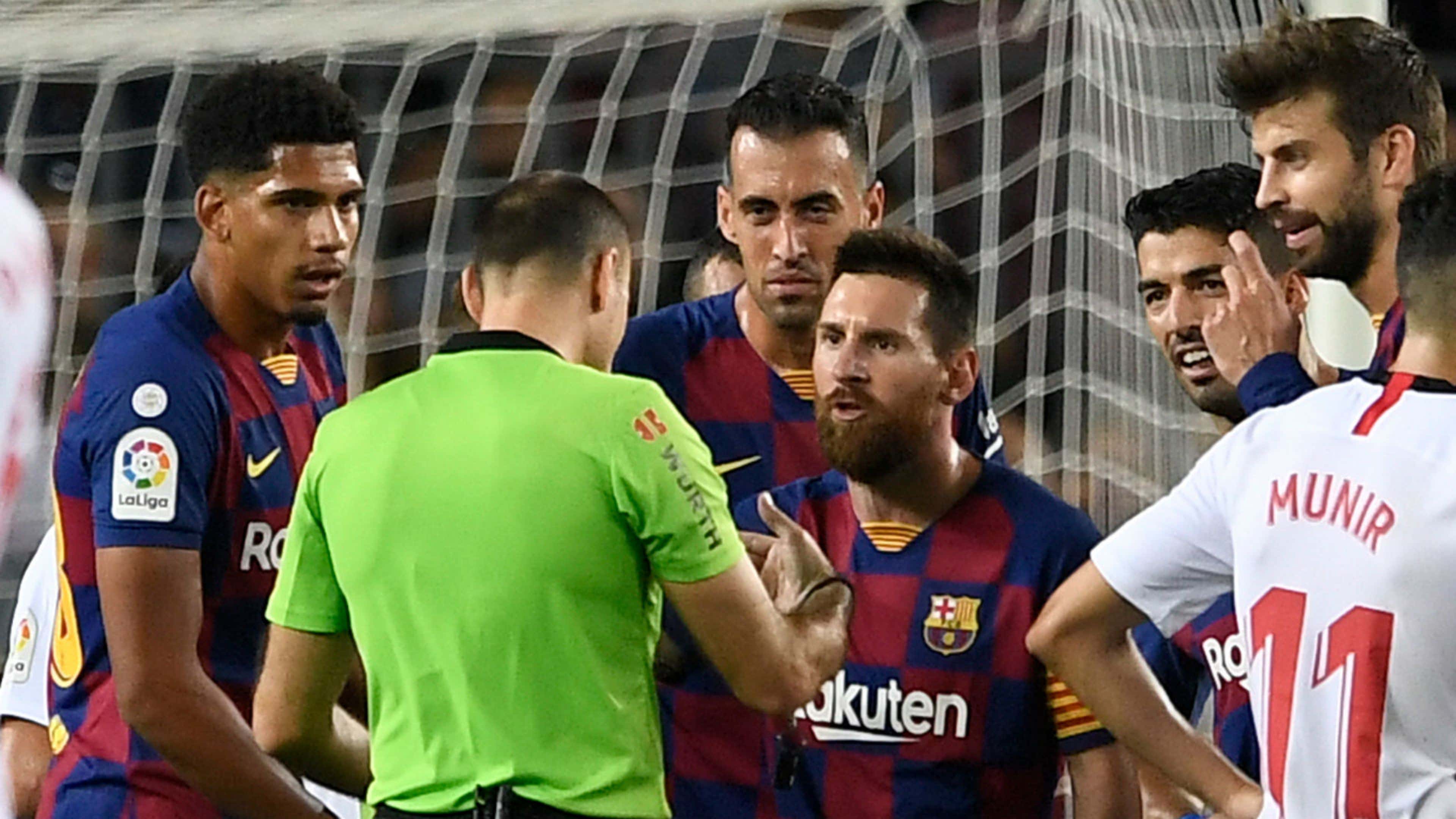 Lionel Messi News How Barcelona Captain Tried To Save Ousmane Dembele From Red Card By Telling