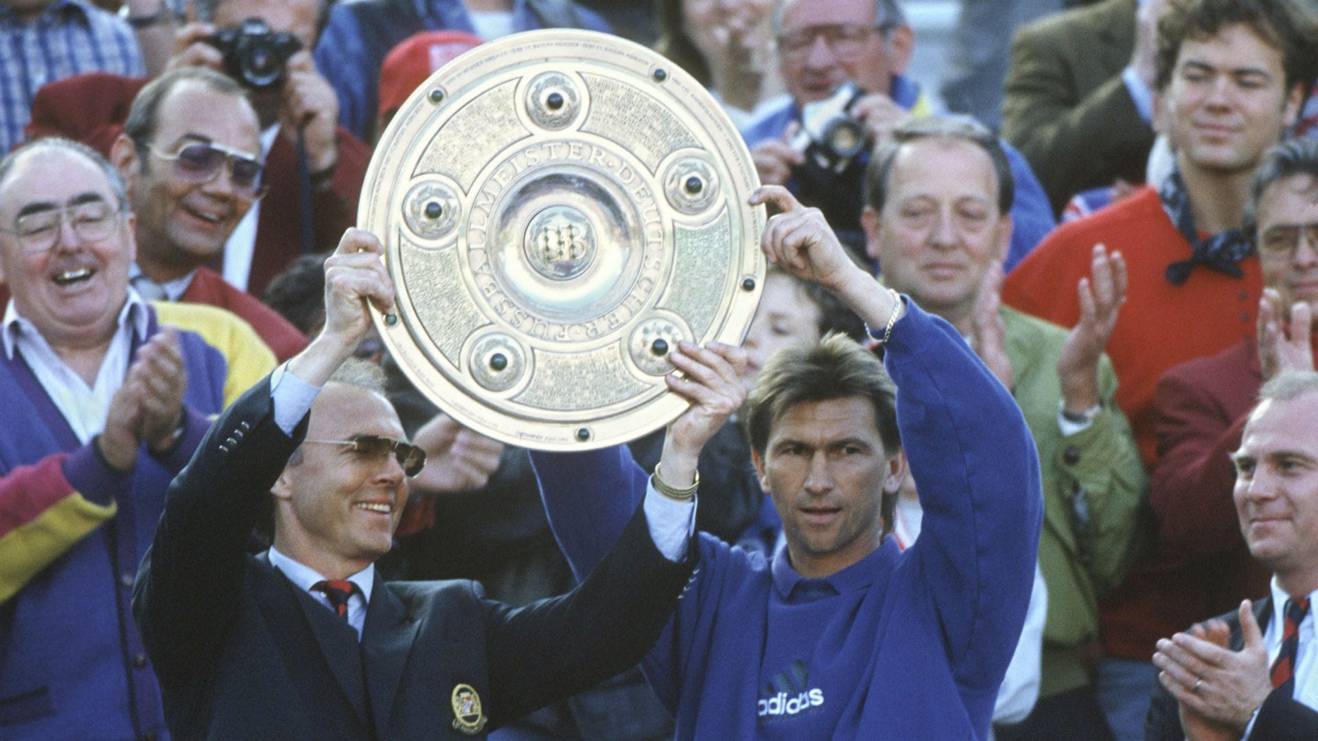 Franz Beckenbauer Klaus Augenthaler FC Bayern München 07051994