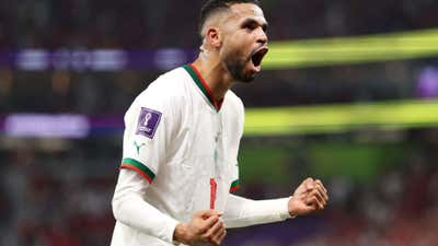 Youssef En-Nesyri Morocco 2022.