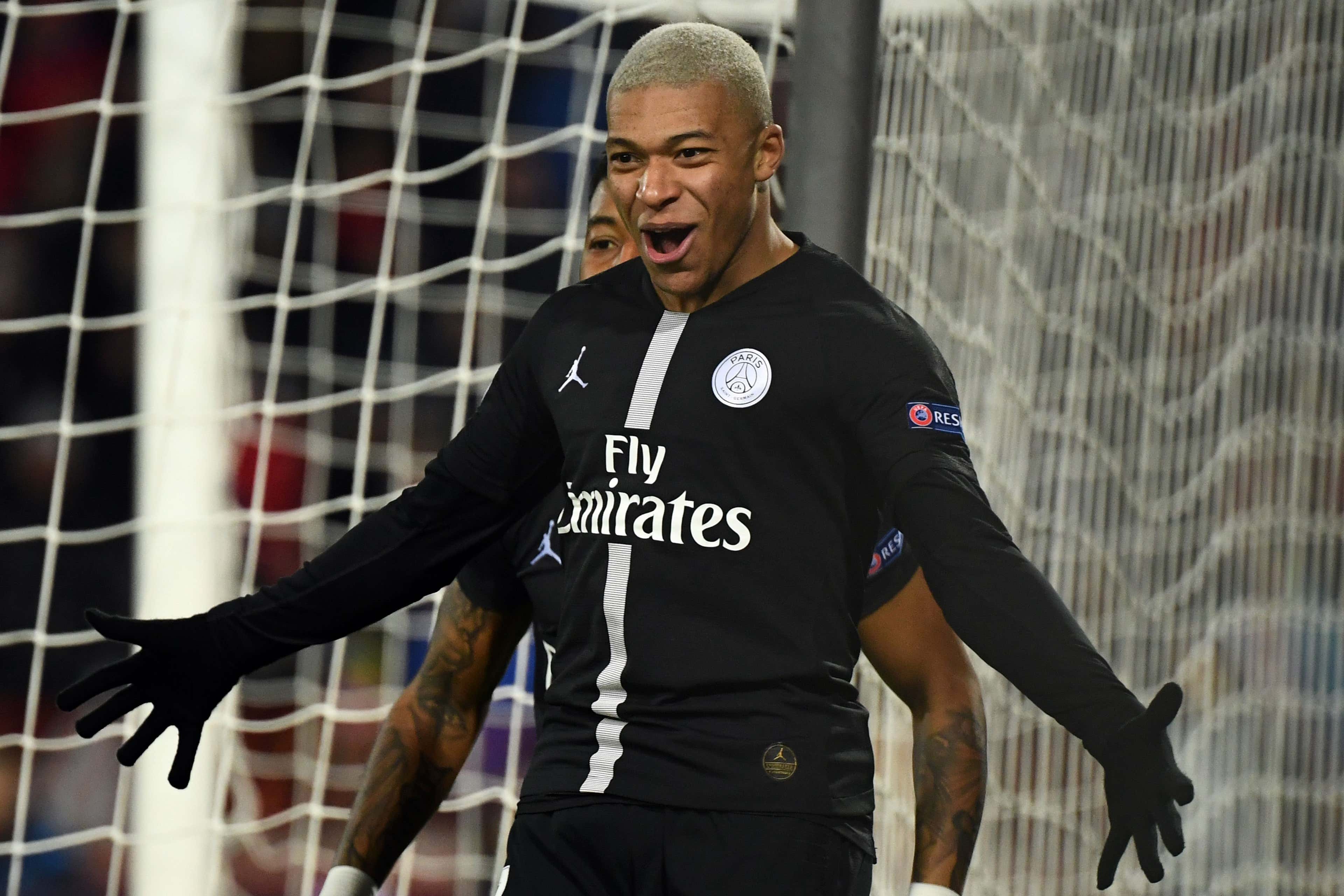 Kylian Mbappe Red Star PSG Champions League 11122018