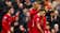 Liverpool celebrate Jota goal vs Watford 2021-22