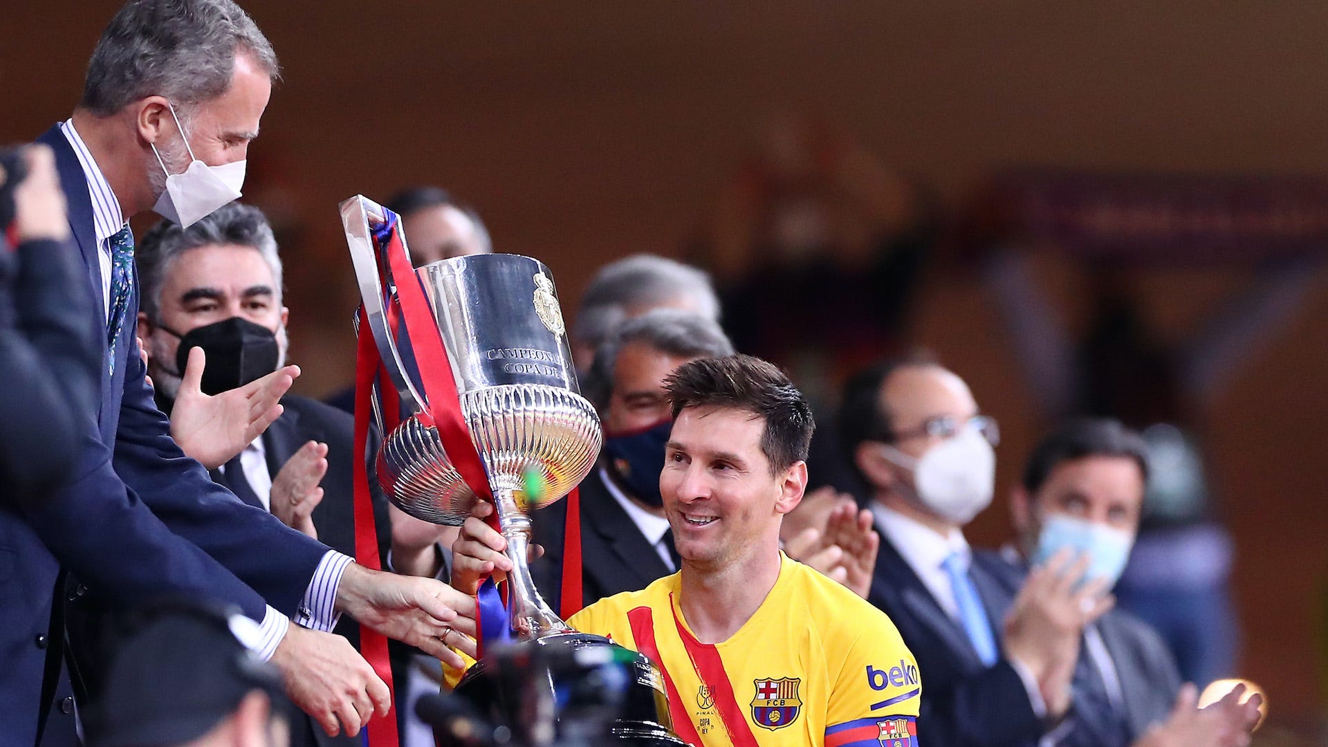 Messi Athletic Bilbao Barcelona Final Copa del Rey 2021