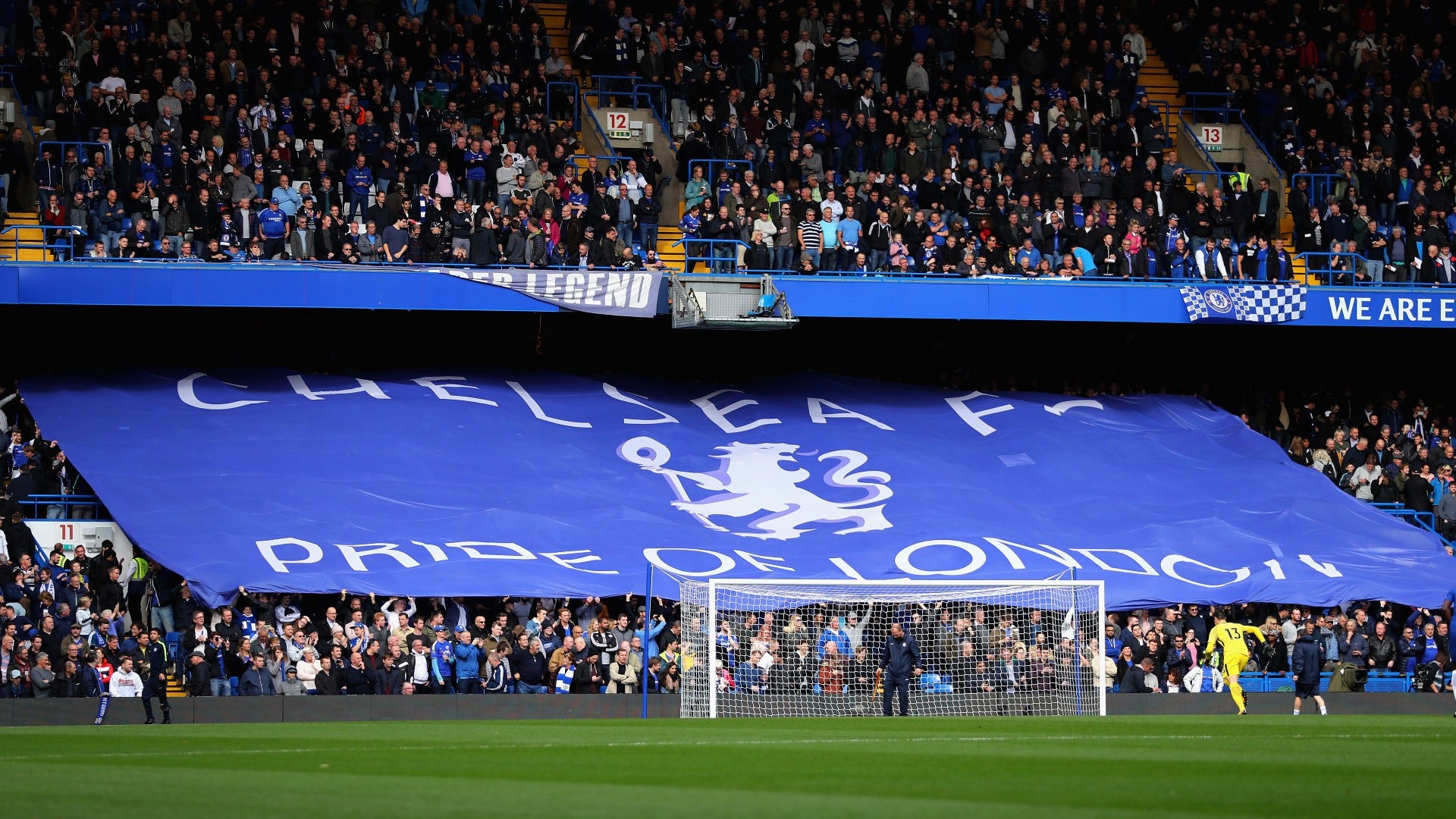 Chelsea fans Stamford Bridge