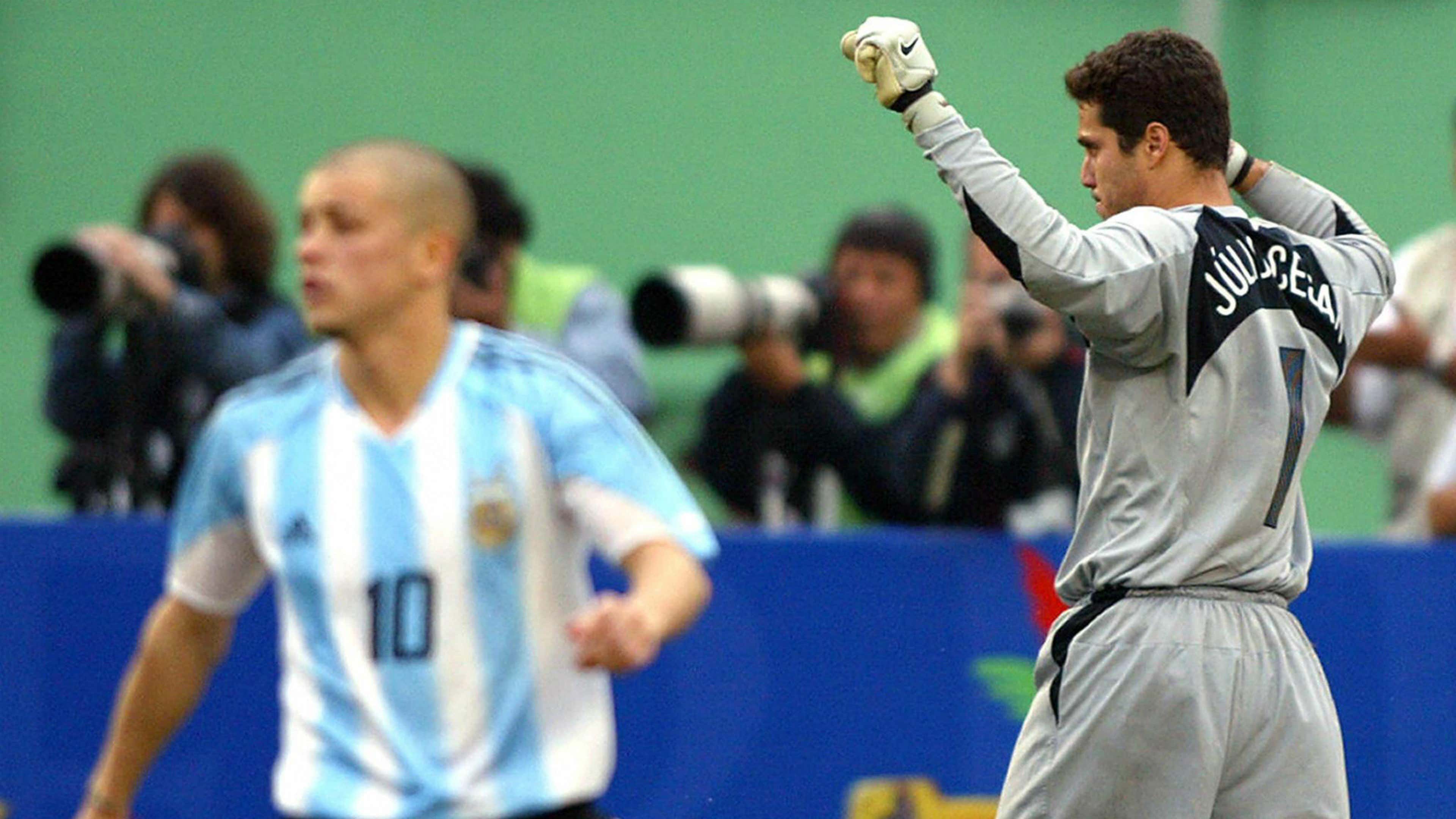 Andres Dalessandro Argentina Brasil Copa America 2004