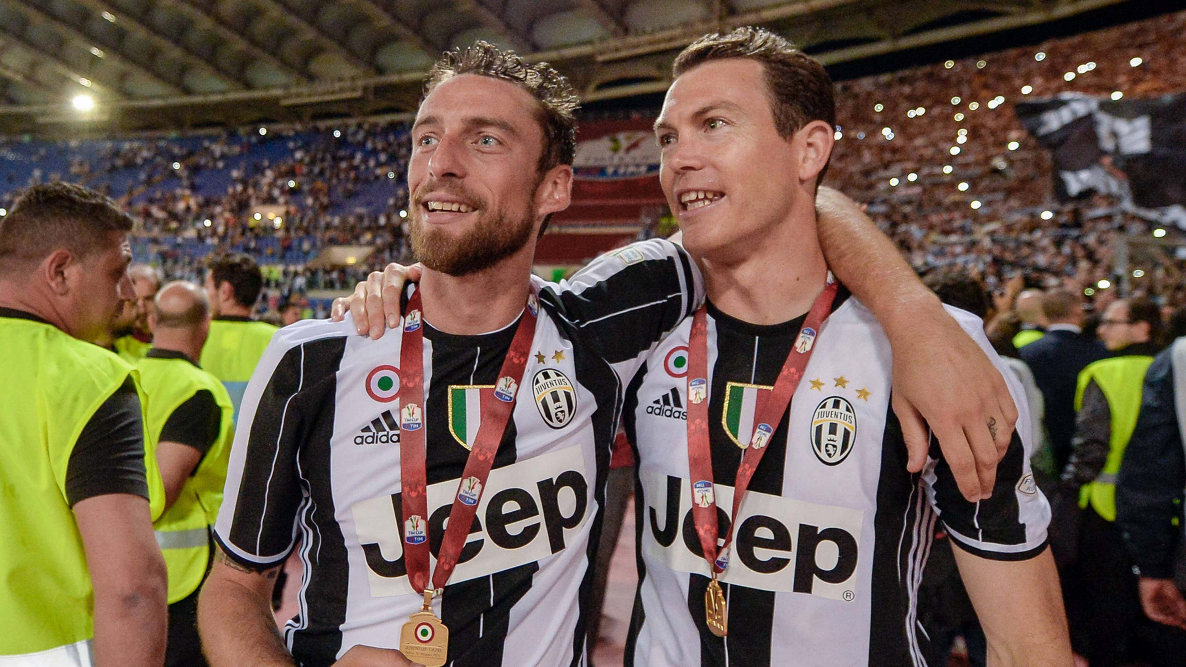 GERMANY ONLY Marchisio Lichtsteiner Juventus