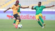 Grace Chanda, Bongeka Gamede, Zambia vs Banyana Banyana, July 2022
