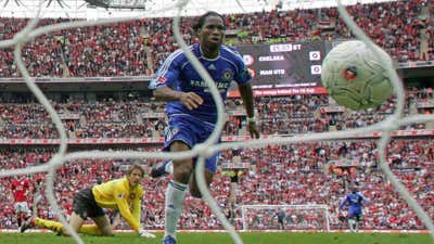 Chelsea vs Manchester United 2007 Didier Drogba