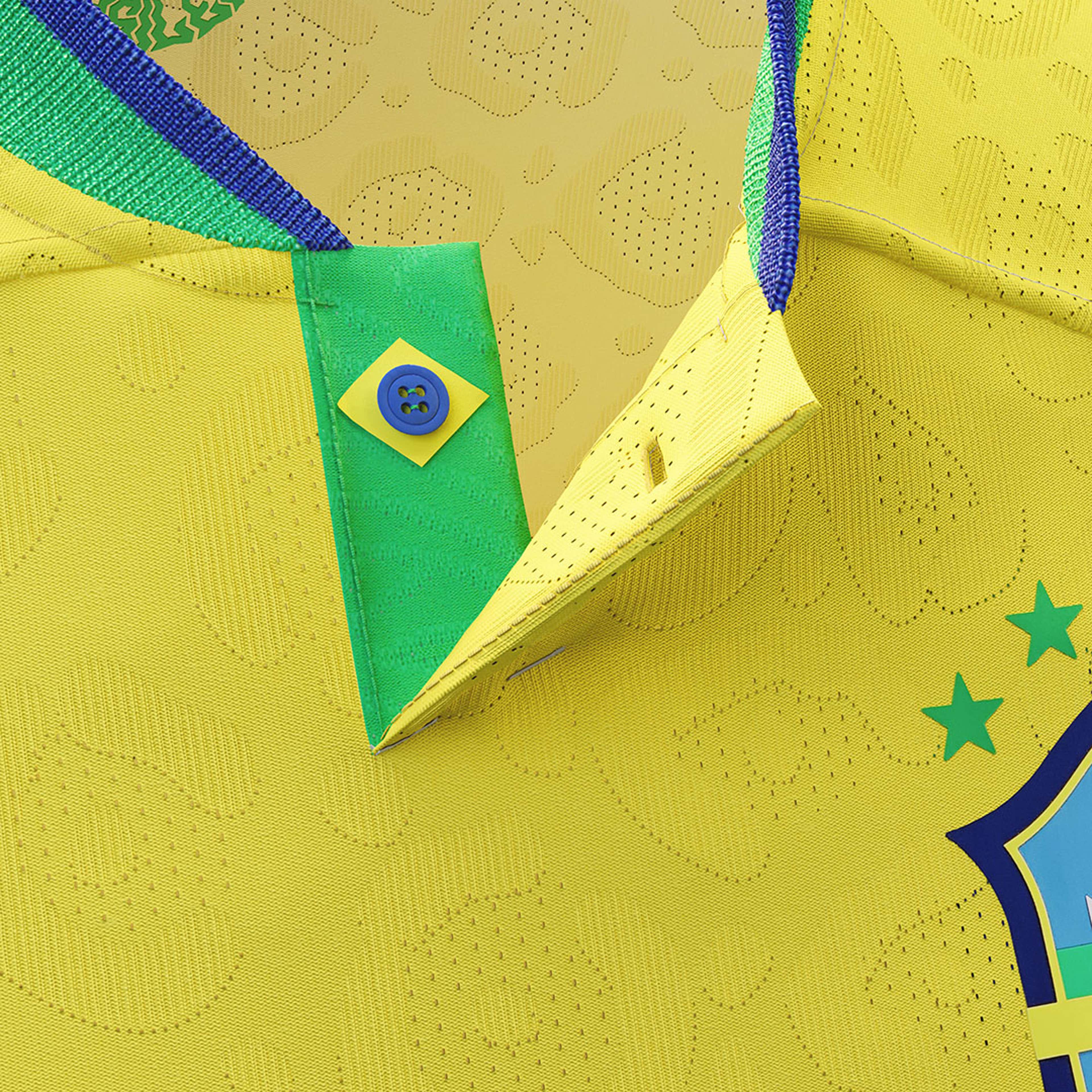 Camisa Nike Brasil Feminina Amarela - Compre Agora