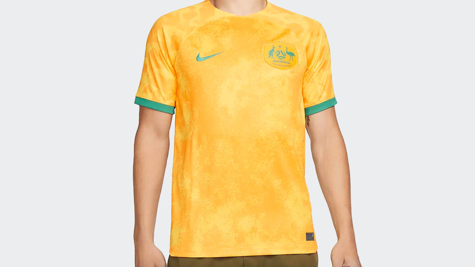 socceroos 2022 world cup kit
