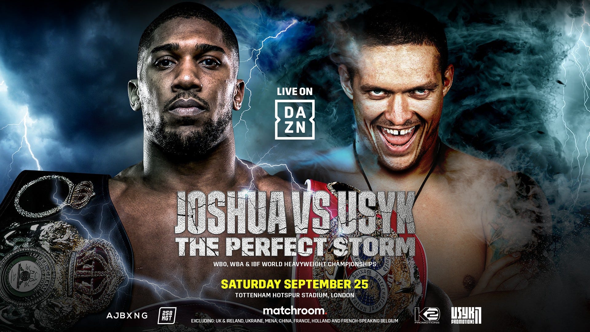 Anthony Joshua vs Oleksandr Usyk TV channel, live stream, date and fight time Goal US