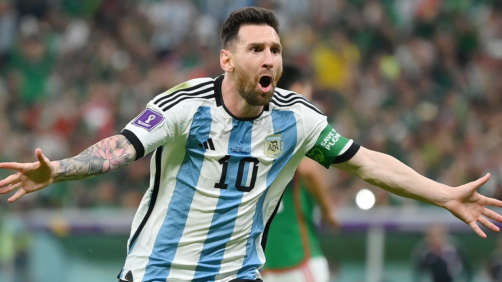 Lionel Messi Argentina Mexico World Cup 2022