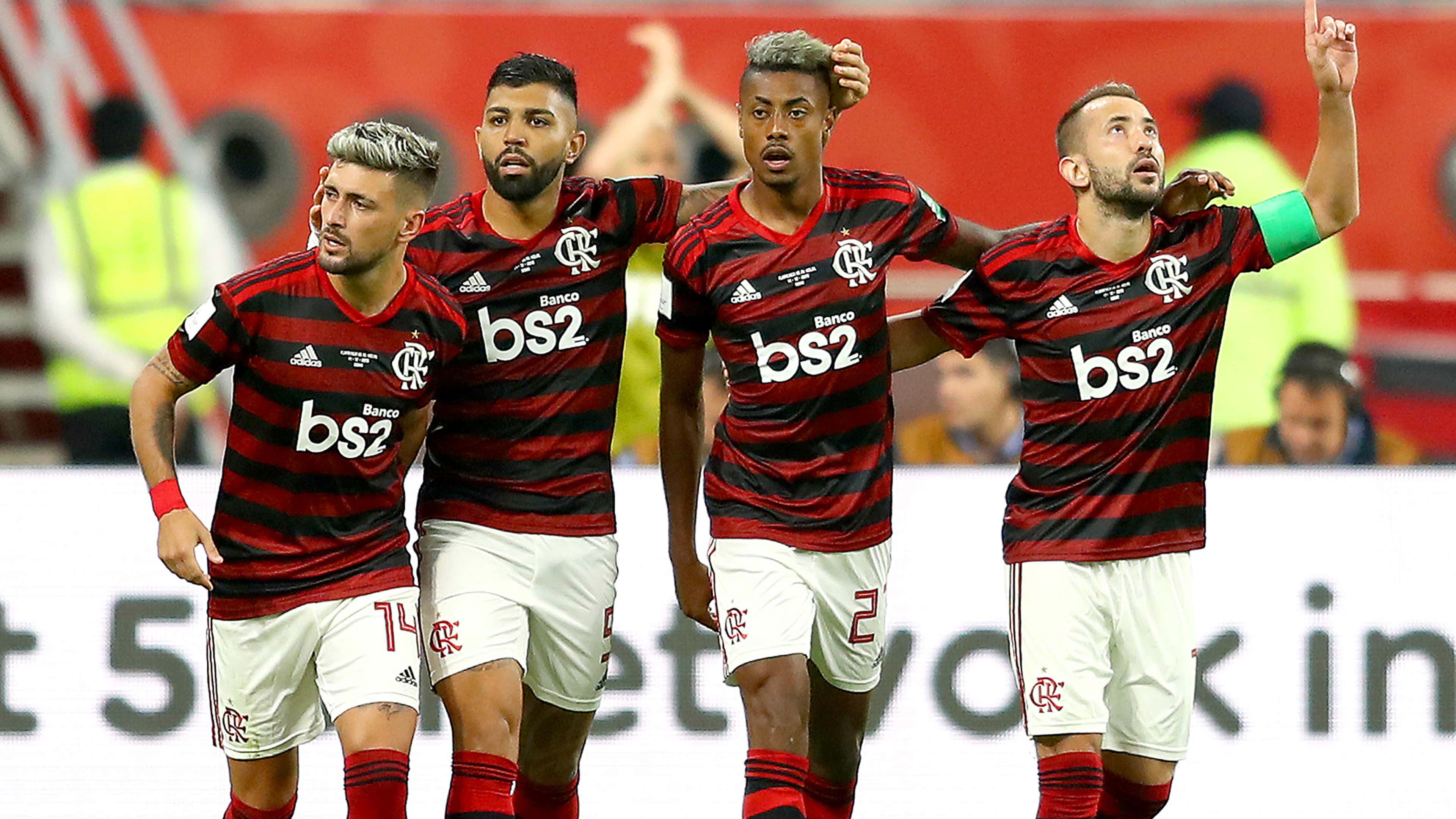 Arrascaeta Gabigol Bruno Henrique Everton Ribeiro Flamengo Al Hilal Mundial de Clubes 17 12 2019