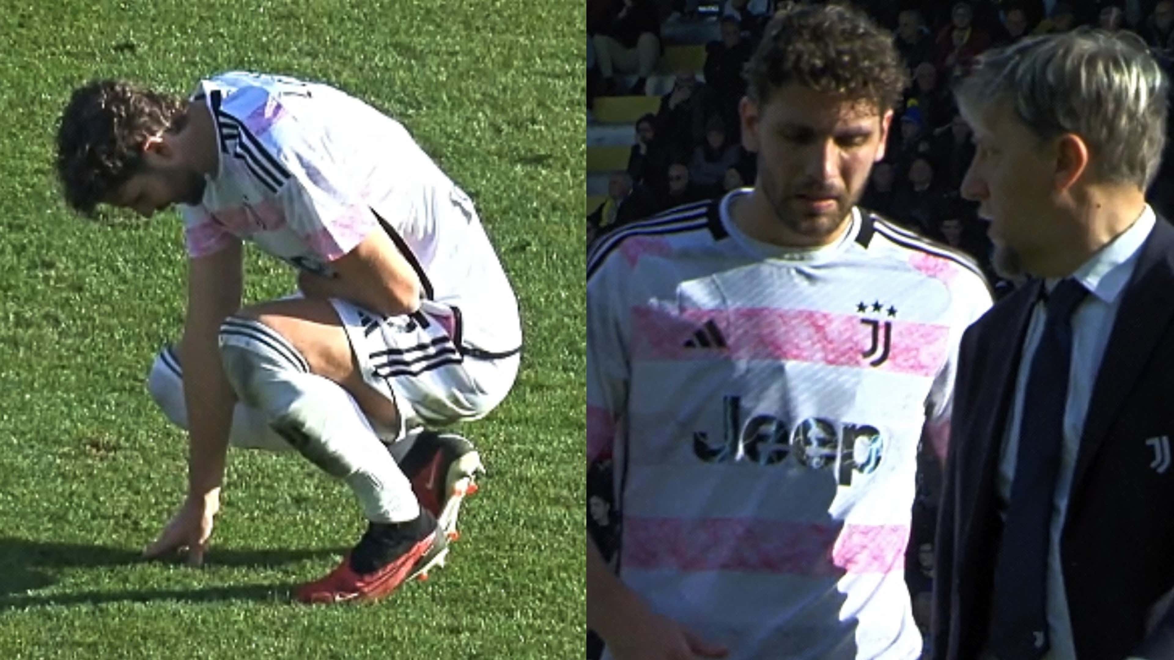 Infortunio per Locatelli in Frosinone-Juventus: problema all'anca |  Goal.com Italia