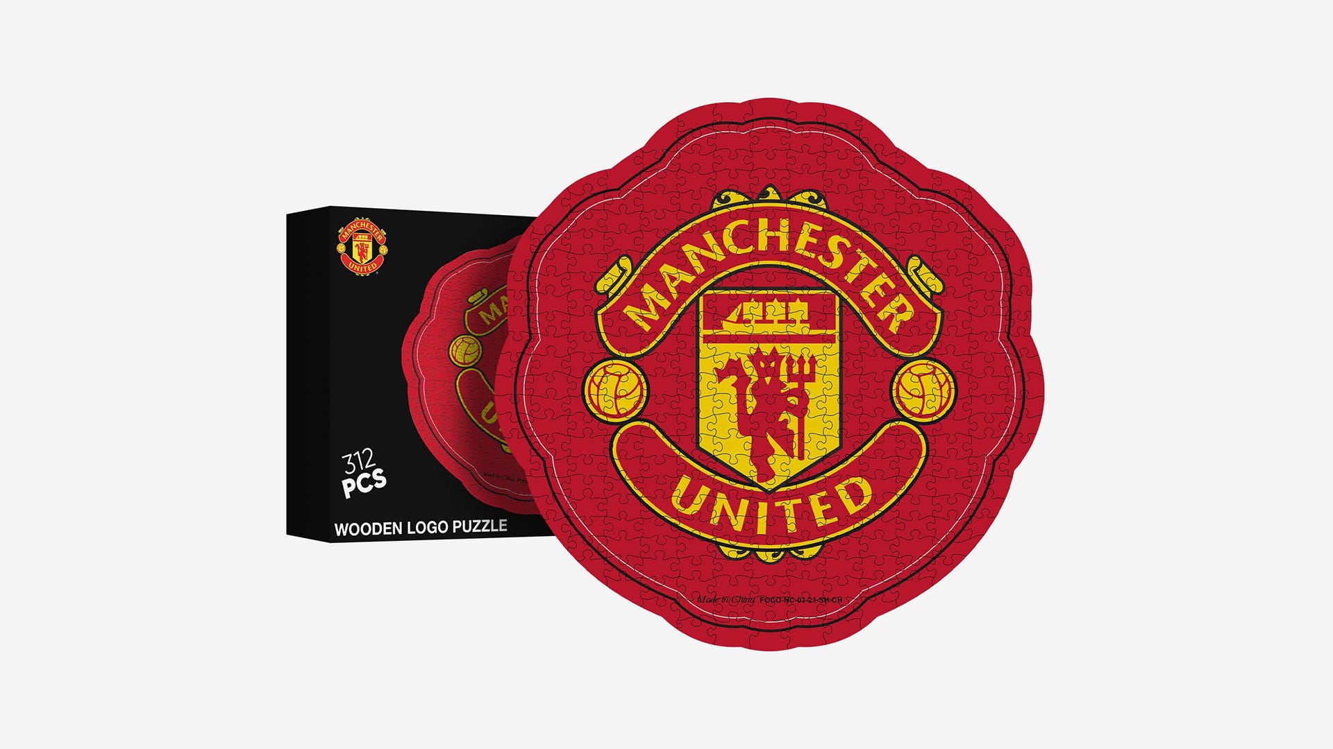 Man U / MUFC Manchester United FC Pin Badge Set 