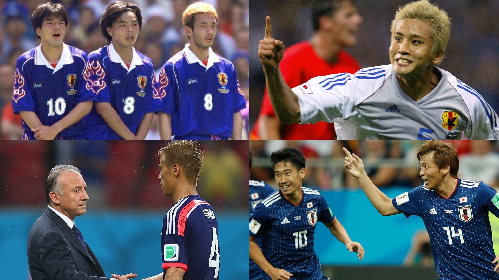 サッカー日本代表のワールドカップ歴代成績・当時のメンバーは