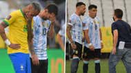 Neymar Lionel Messi Brazil Argentina GFX