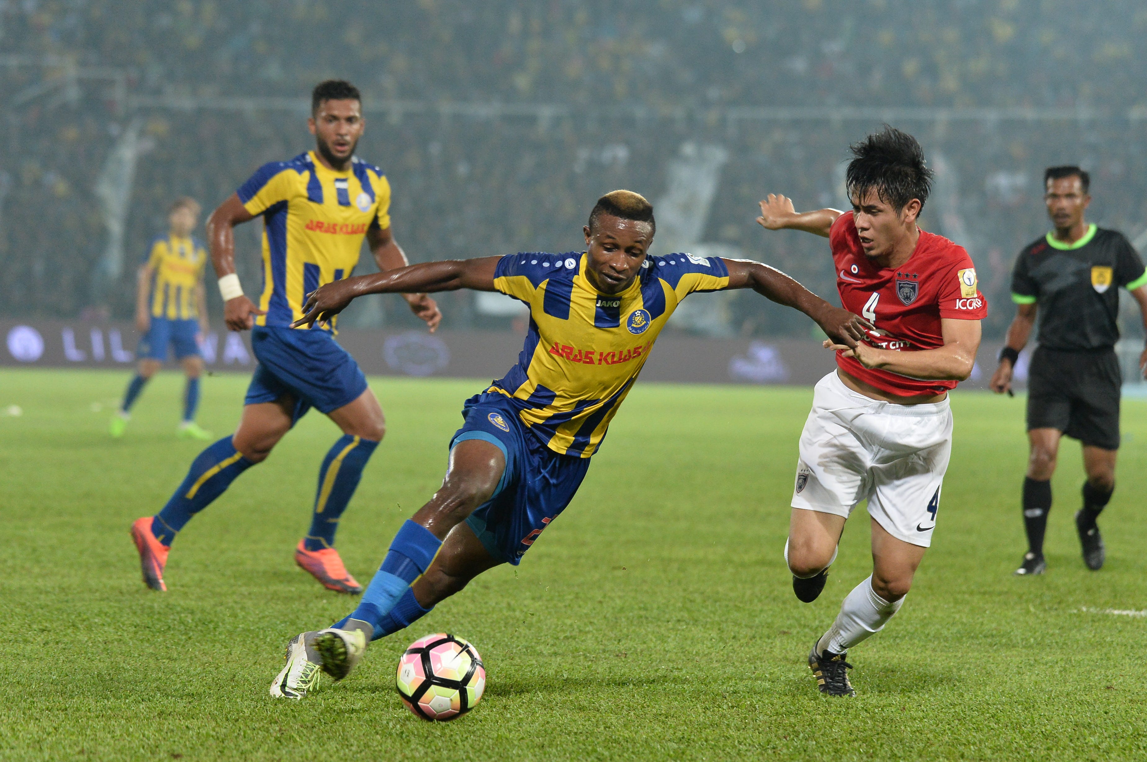 Mohamadou Sumareh Pahang Afiq Fazail Johor Darul Ta'zim Malaysia FA Cup 01042017