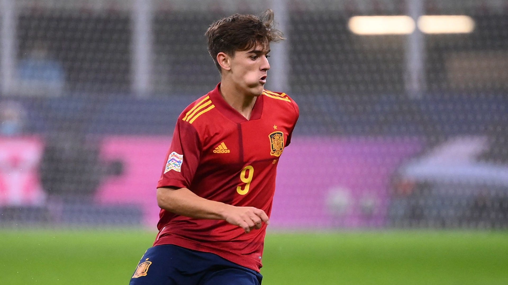 Gavi Spain's youngestever player after being named in starting