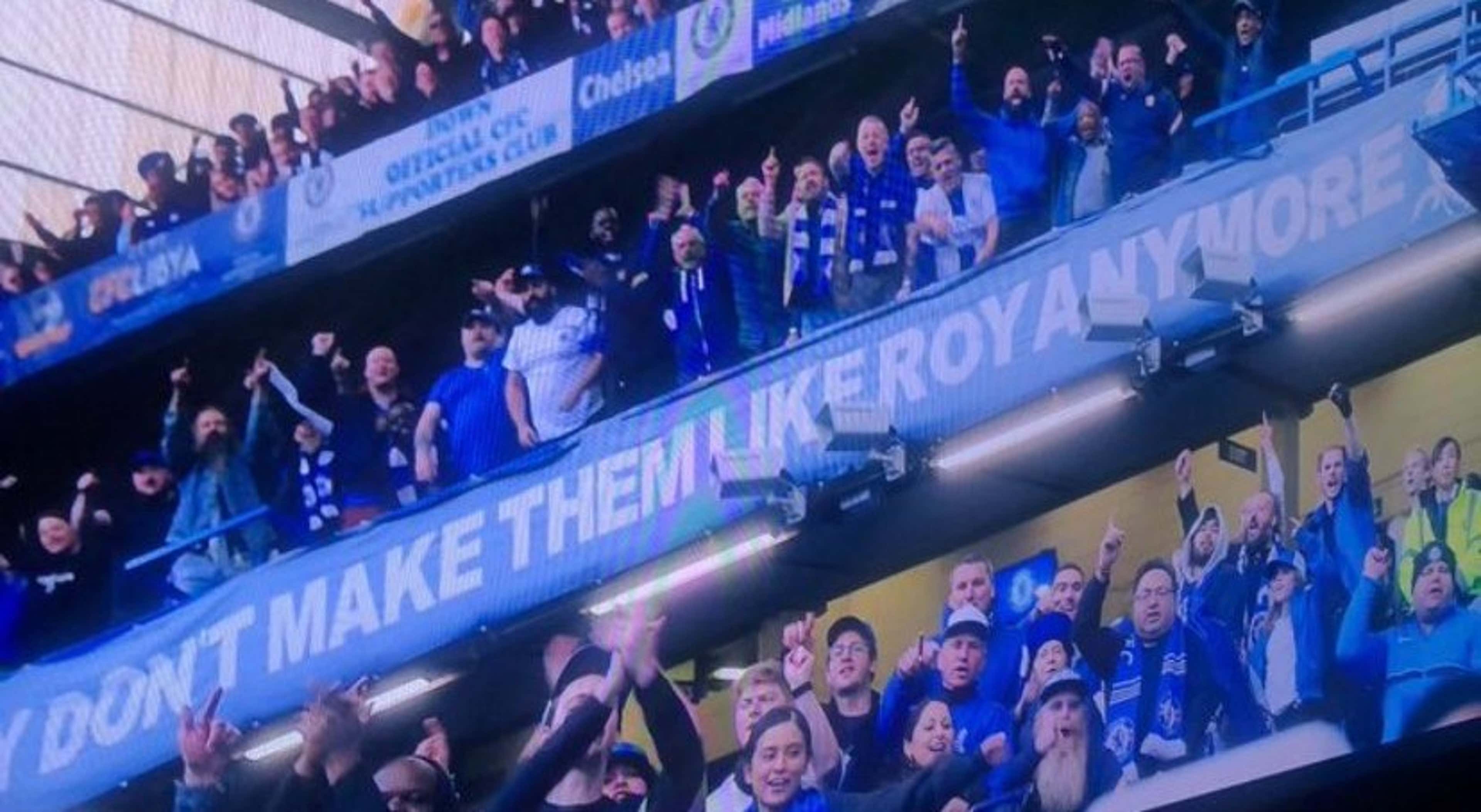 Roy Kent banner Stamford Bridge