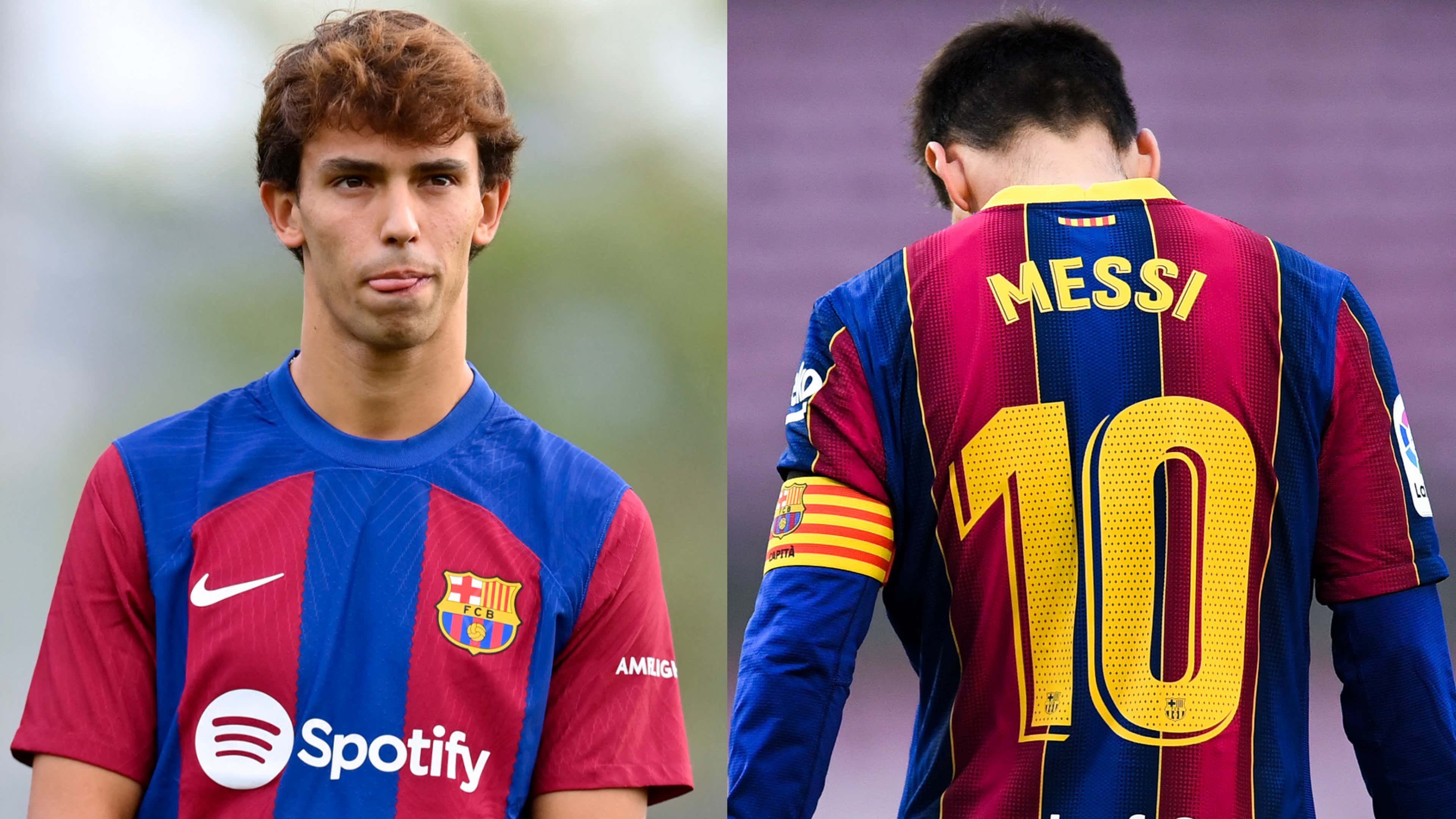 Joao Felix Lionel Messi Barcelona