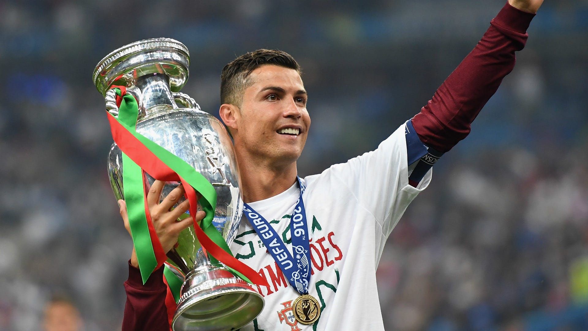 Cristiano Ronaldo Portugal France UEFA Euro 10072016