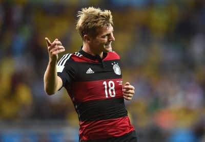 Toni Kroos Brazil Germany 2014 World Cup quarter-final 07082014