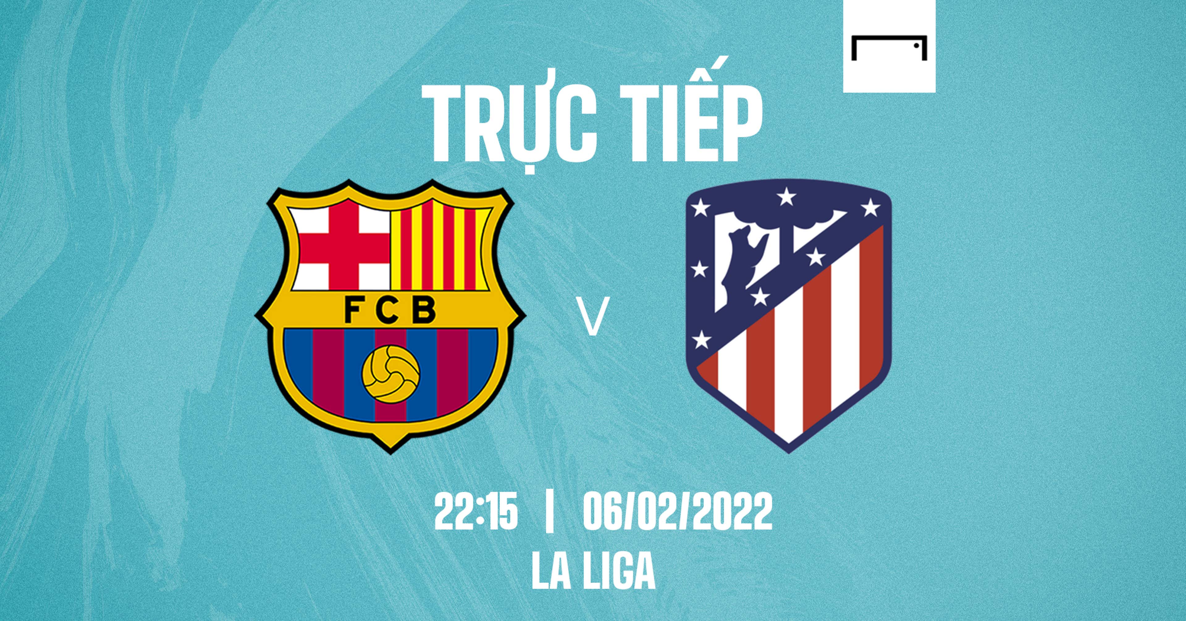 Live Barcelona vs Atletico Madrid 2021/22 La Liga GFX