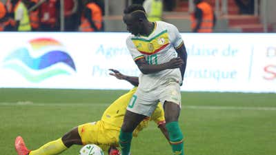 Sadio Mane of Senegal during the 2023 Africa Cup of Nations.